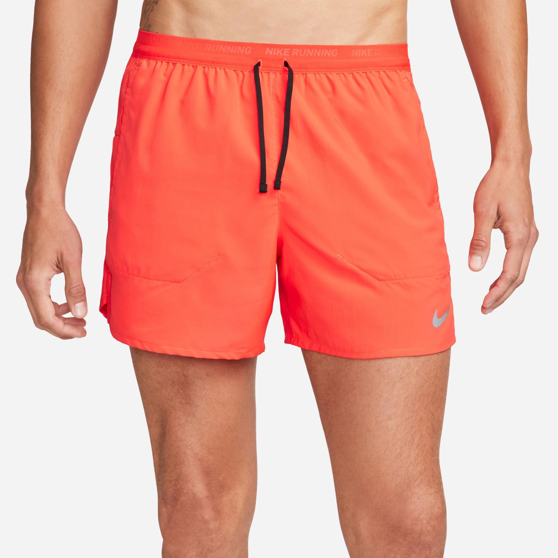 Nike Stride 5in Pantaloncini Da Corsa Uomini-Rosso,Nero
