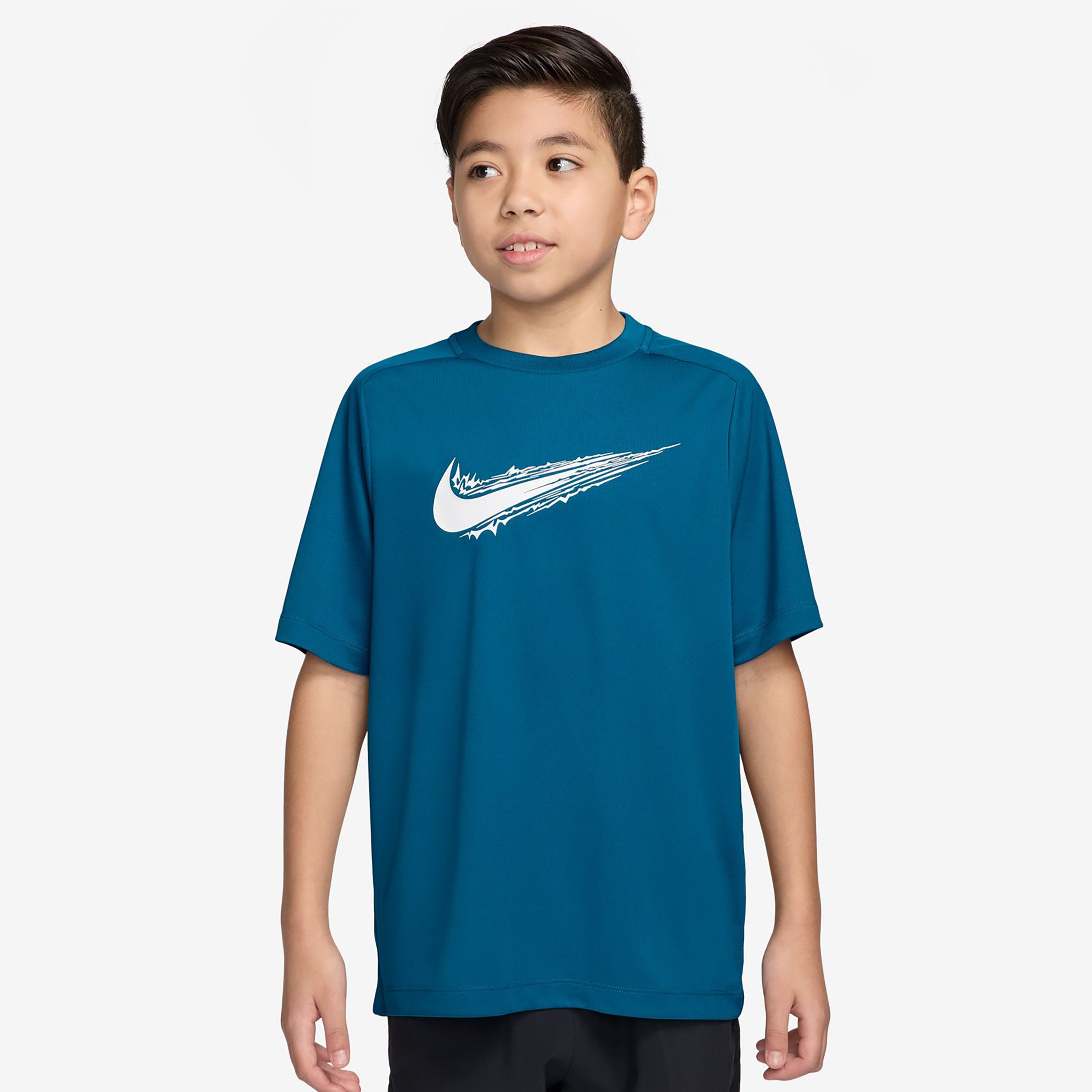 Nike Dri-FIT Multi Maglietta Bambini - blu, bianco