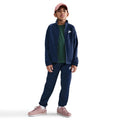 Dri-Fit Full-Zip Tuta da allenamento Bambini-blu scuro