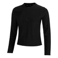 Court Dri-Fit Advantage Manica Lunga Donna-Nero,Nero