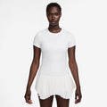 Court Dri-Fit Advantage Maglietta Donna-Bianco,Bianco