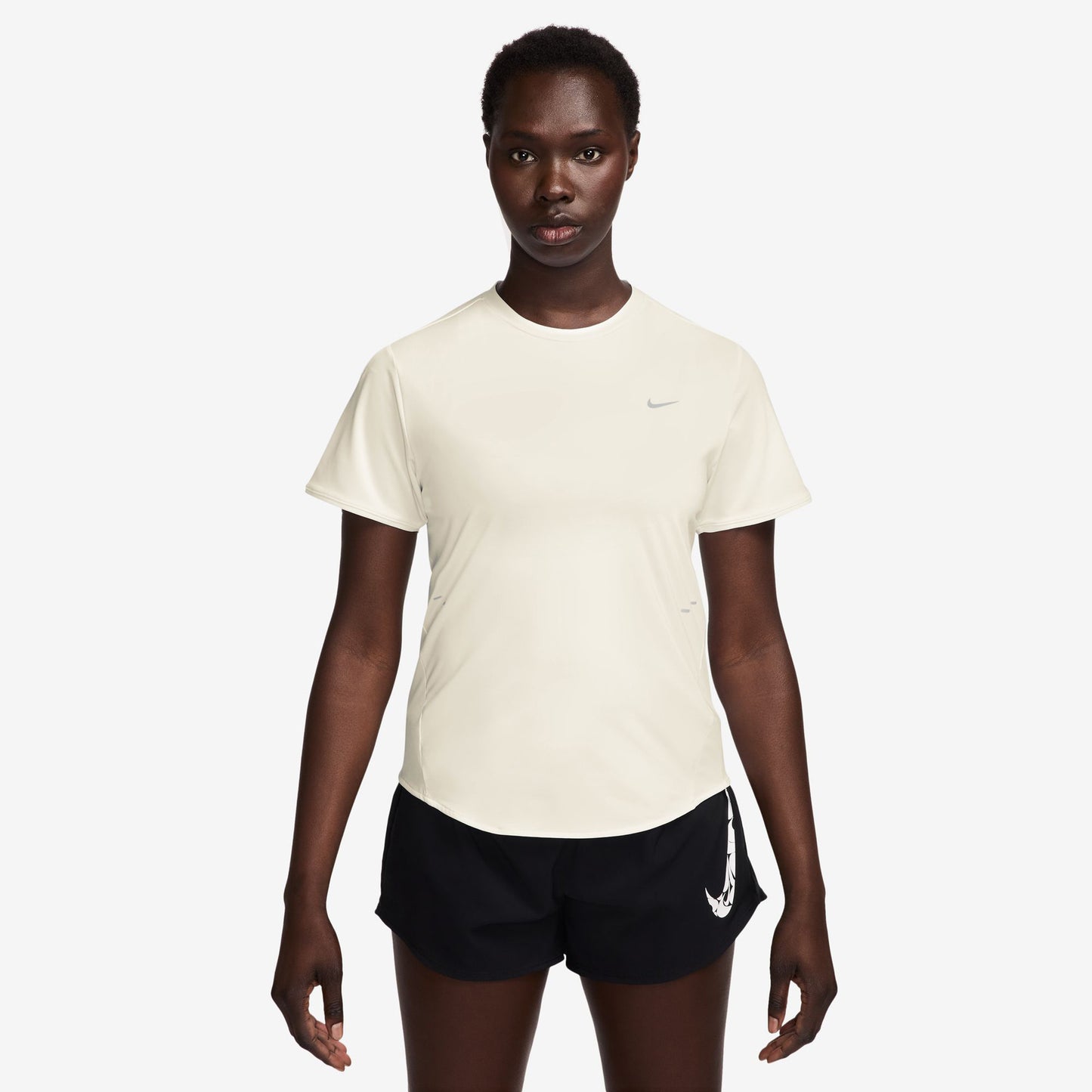 Nike Swift Camicia da corsa Donna - crema
