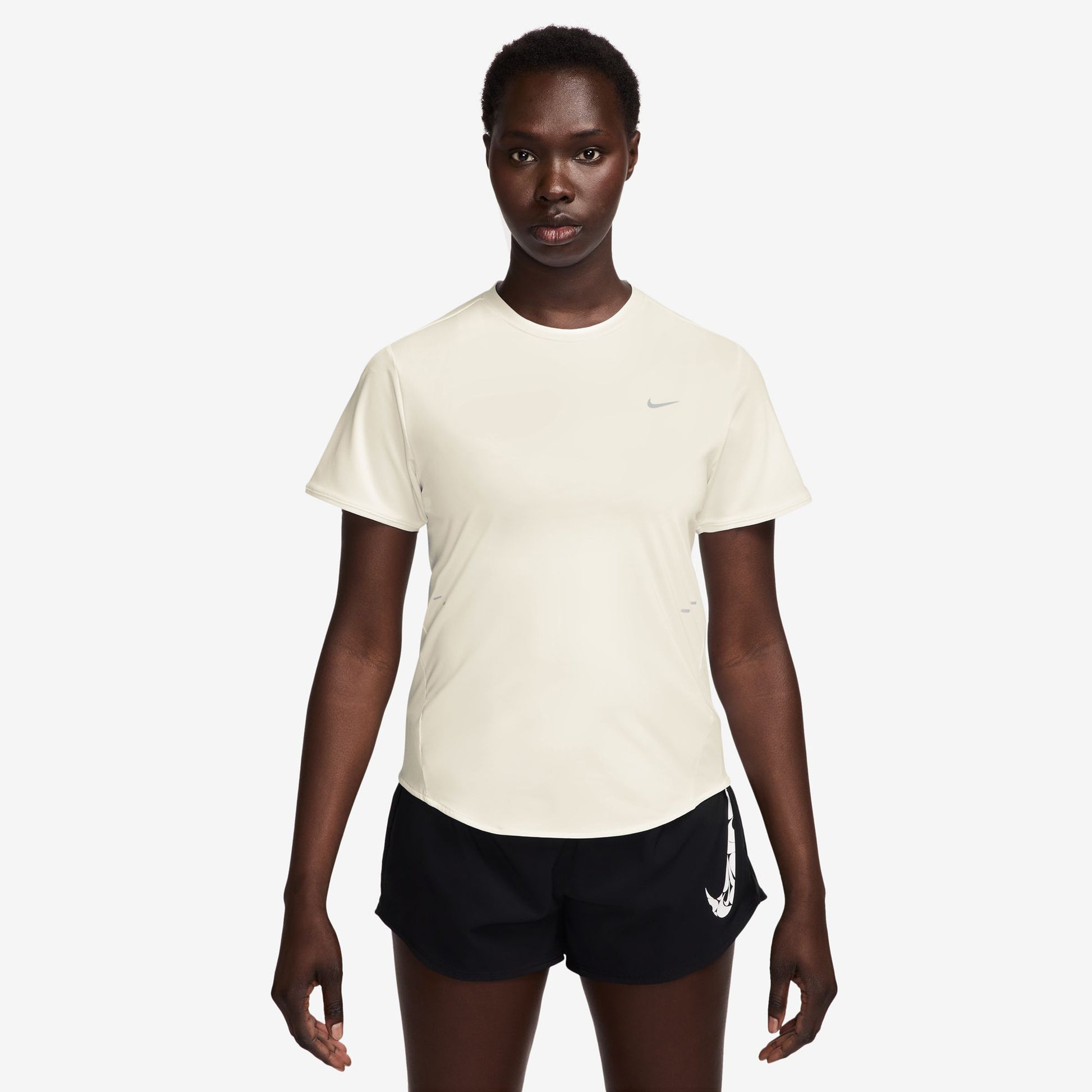 Nike Swift Camicia da corsa Donna - crema