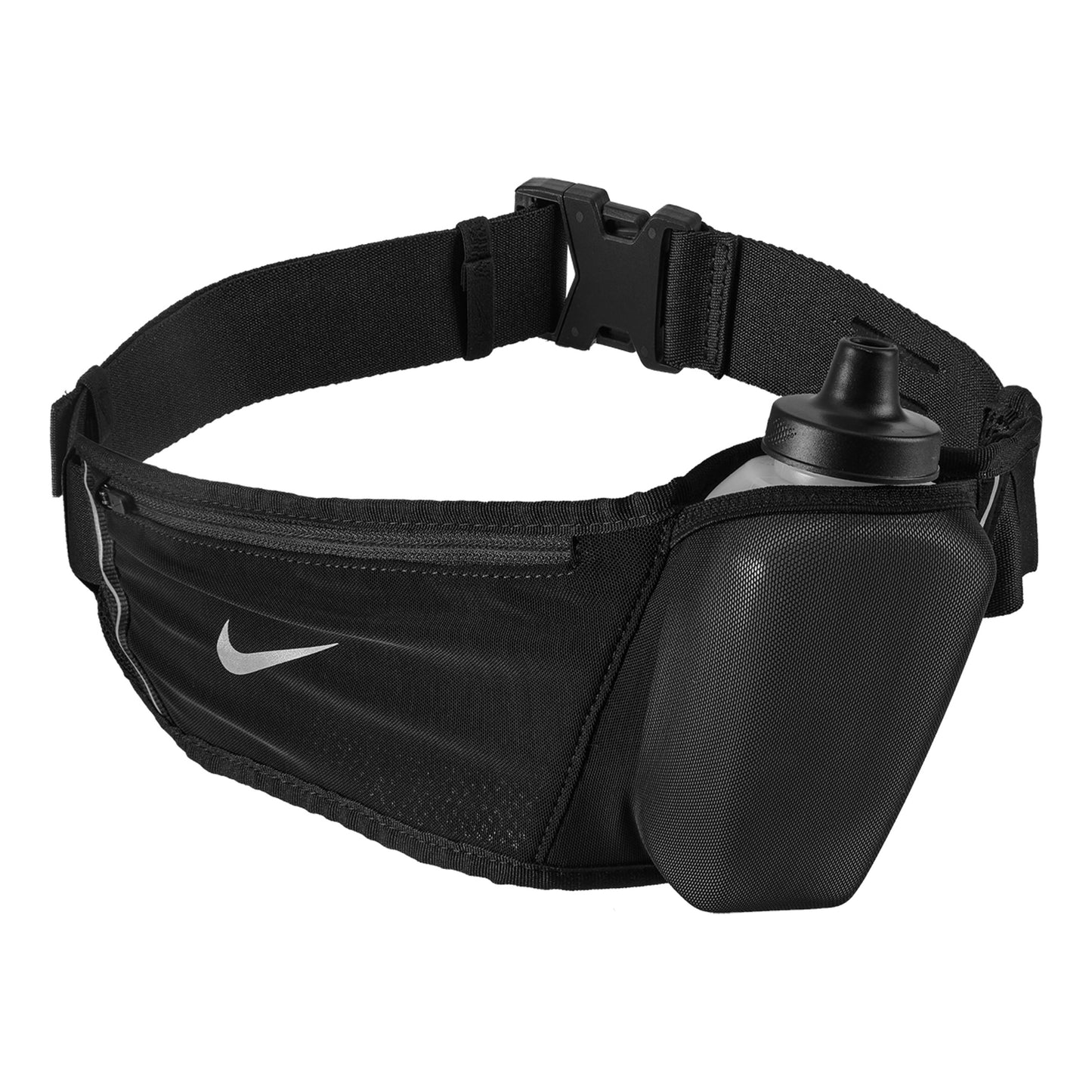 Nike Flex Stride Bottle 354ml Cintura porta bevande - nero