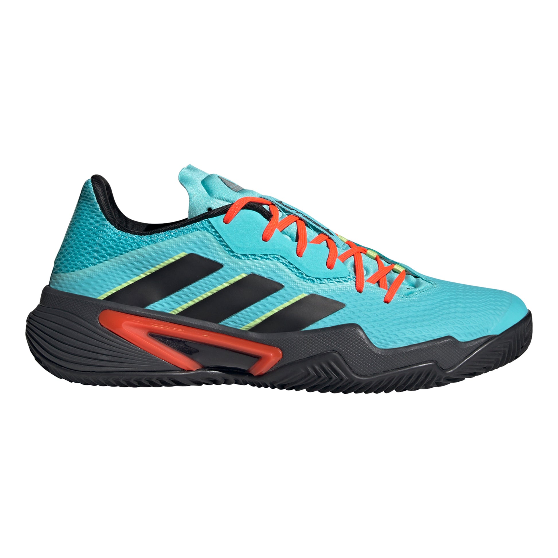 adidas Barricade Scarpa per terra rossa Uomini - turchese, nero