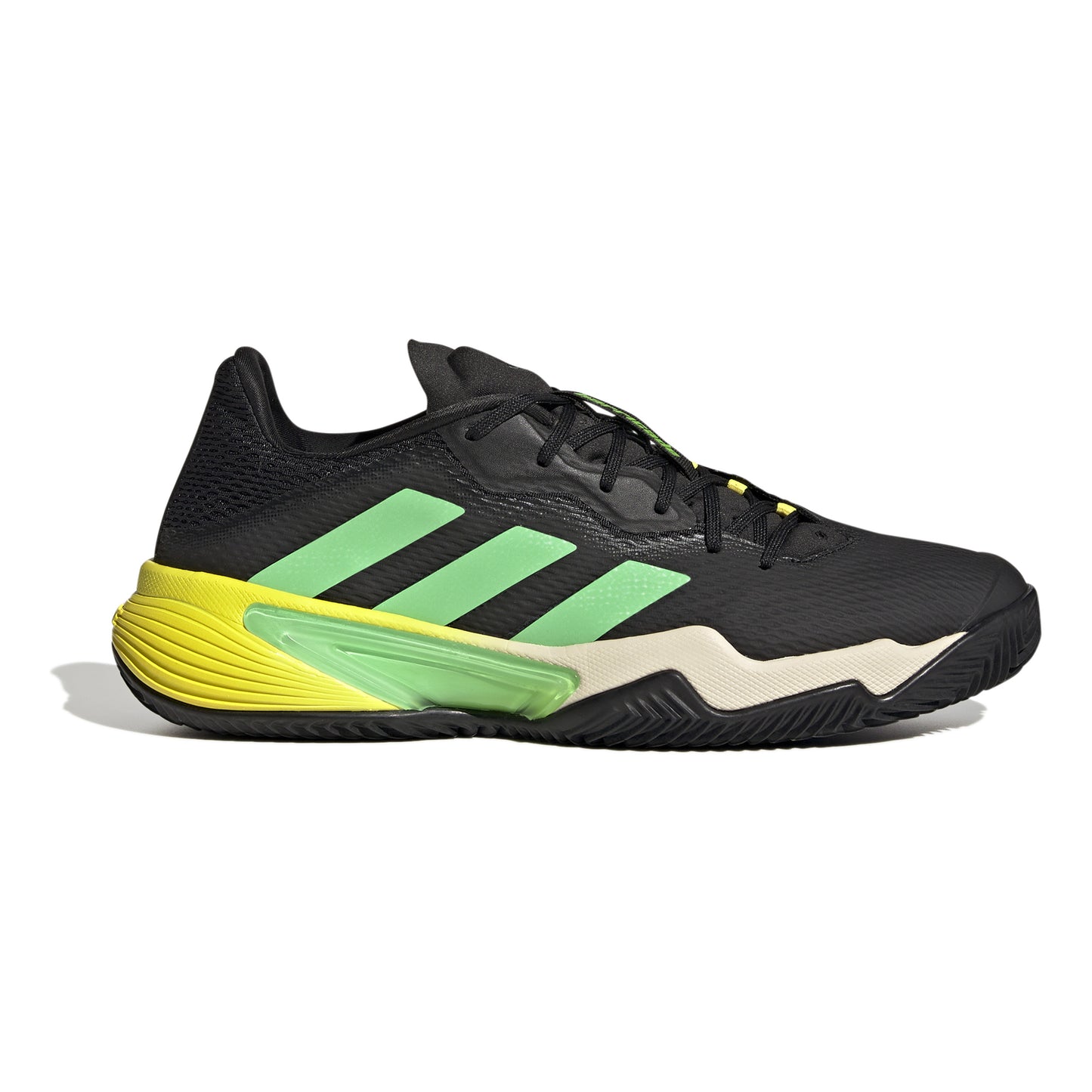 adidas Barricade Scarpa per terra rossa Uomini - nero, verde