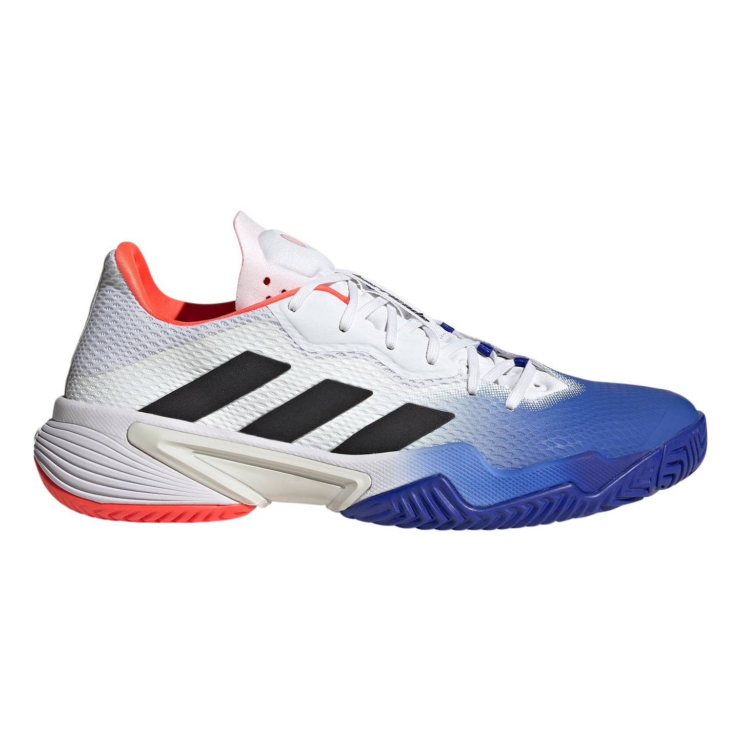 adidas Barricade Scarpa per tutte le superfici Uomini - bianco, blu