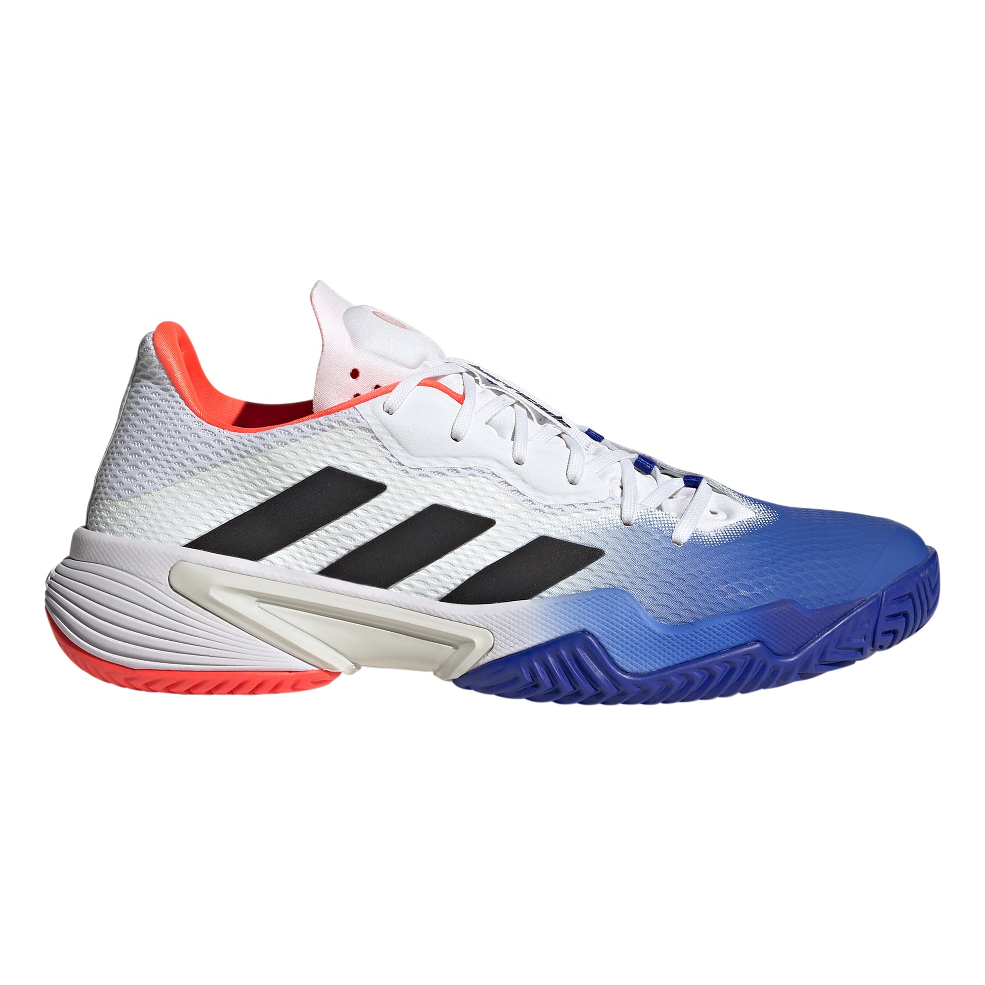 adidas Barricade Scarpa per tutte le superfici Uomini - bianco, blu