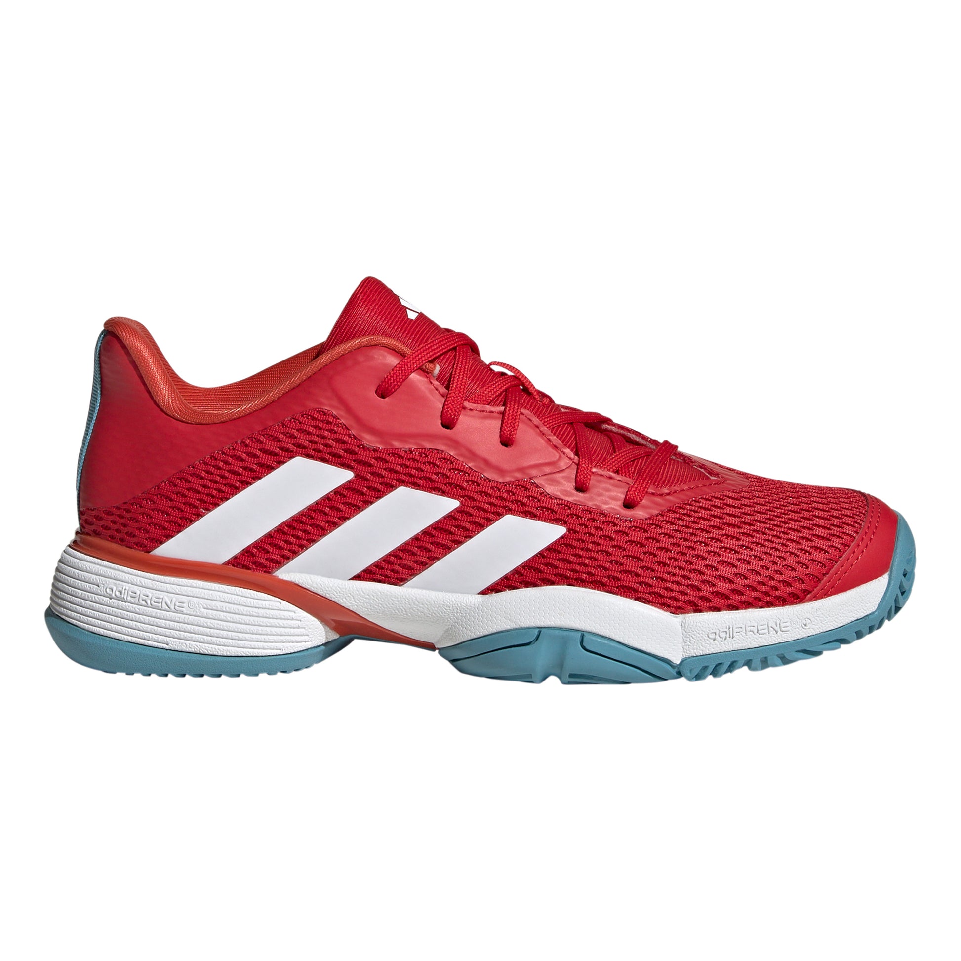 adidas Barricade Scarpa per tutte le superfici Bambini - rosso, bianco