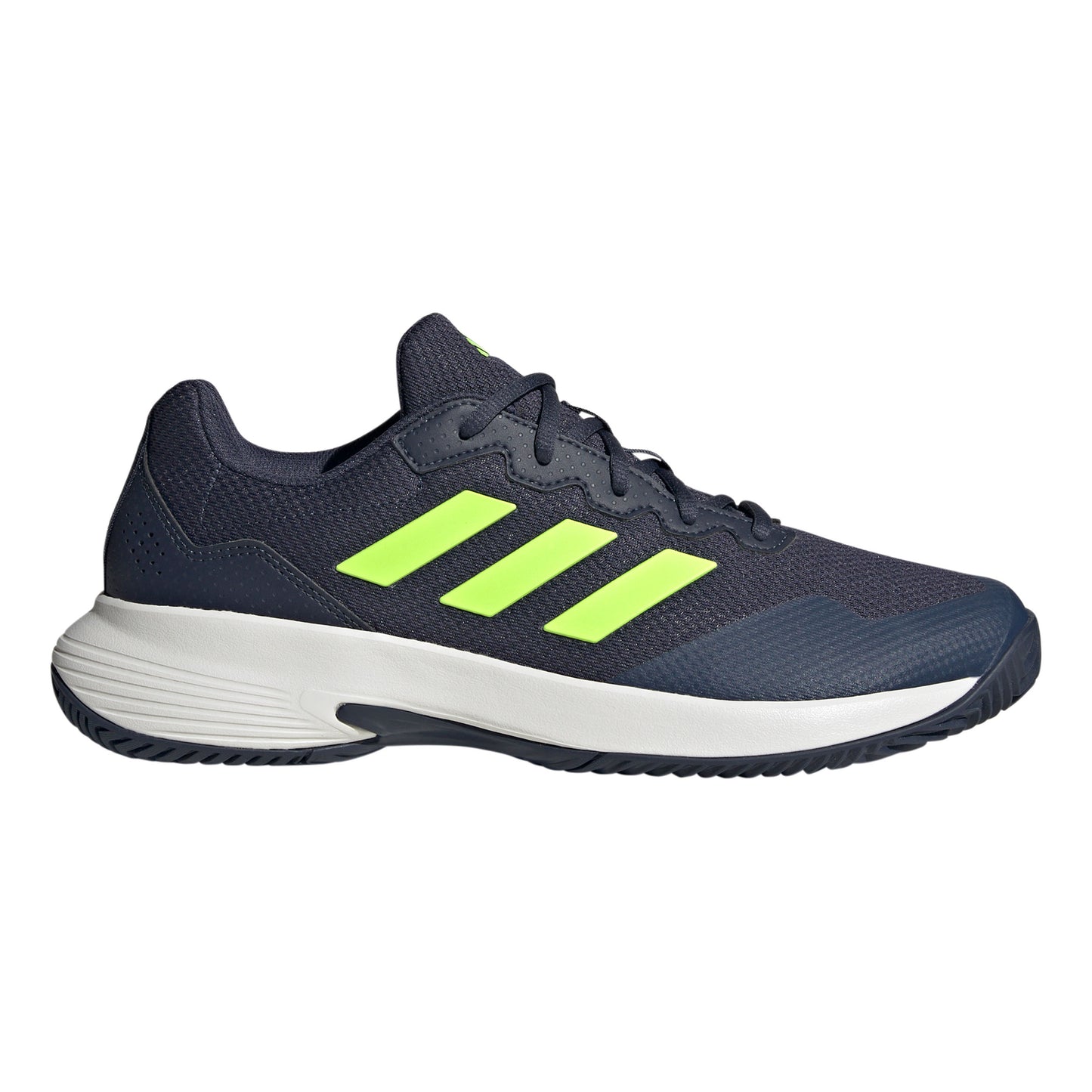adidas Gamecourt 2 Scarpa per tutte le superfici Uomini - blu scuro, verde neon