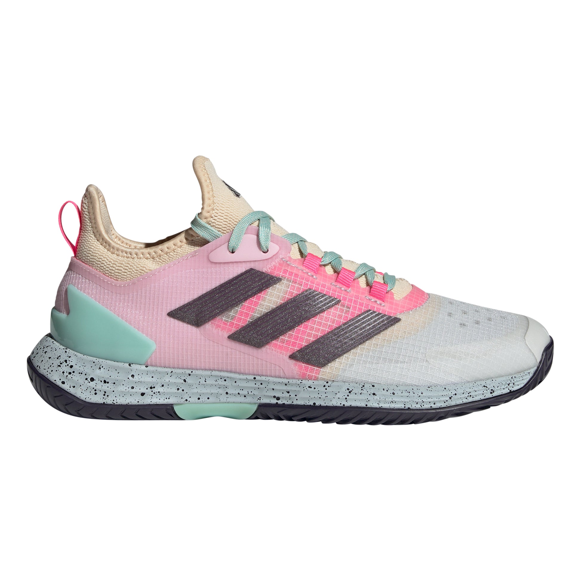 adidas adizero Ubersonic 4.1 Scarpa per tutte le superfici Uomini - bianco, rosa