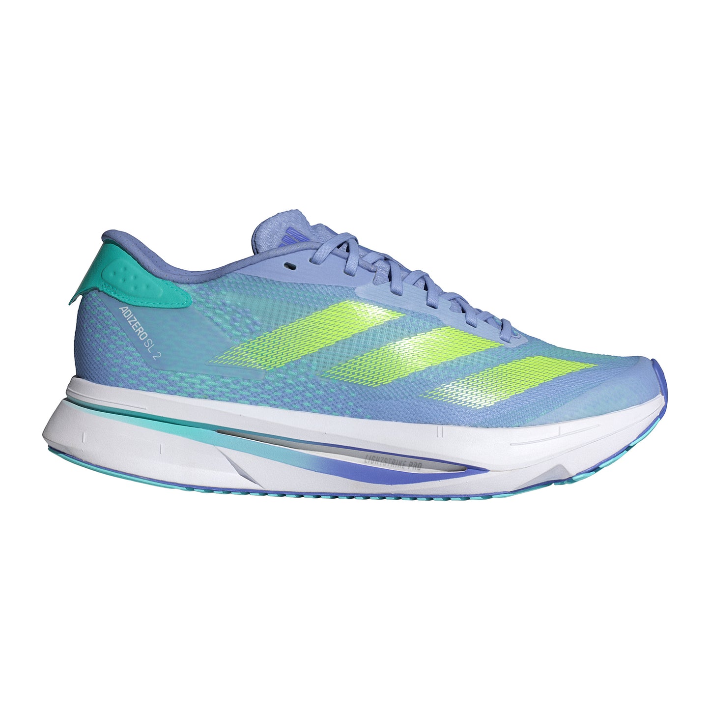 adidas adizero SL 2 Scarpe neutrali Donna - blu chiaro, lime