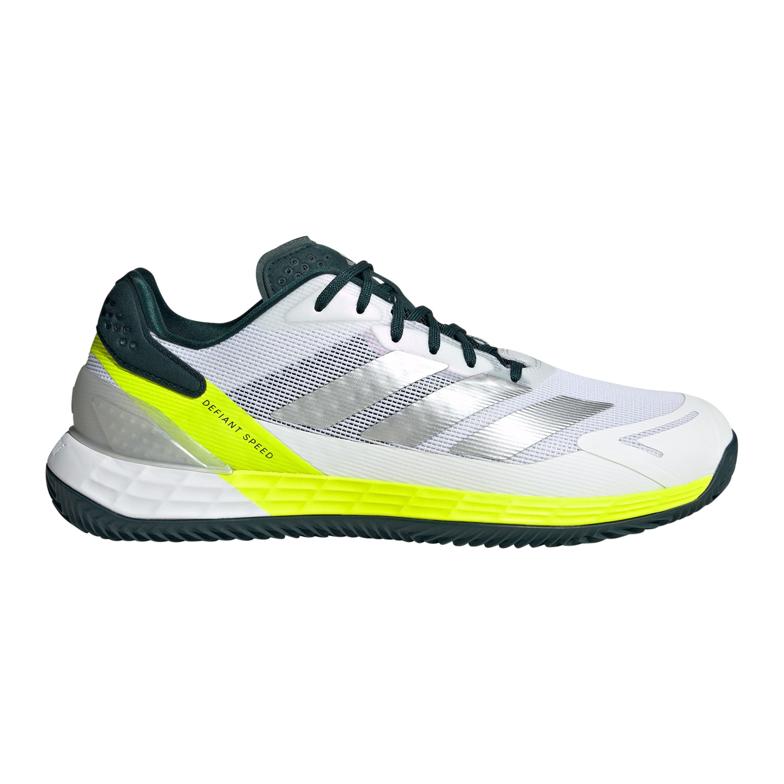 adidas Defiant Speed 2 Scarpa per terra rossa Uomini - bianco, giallo neon