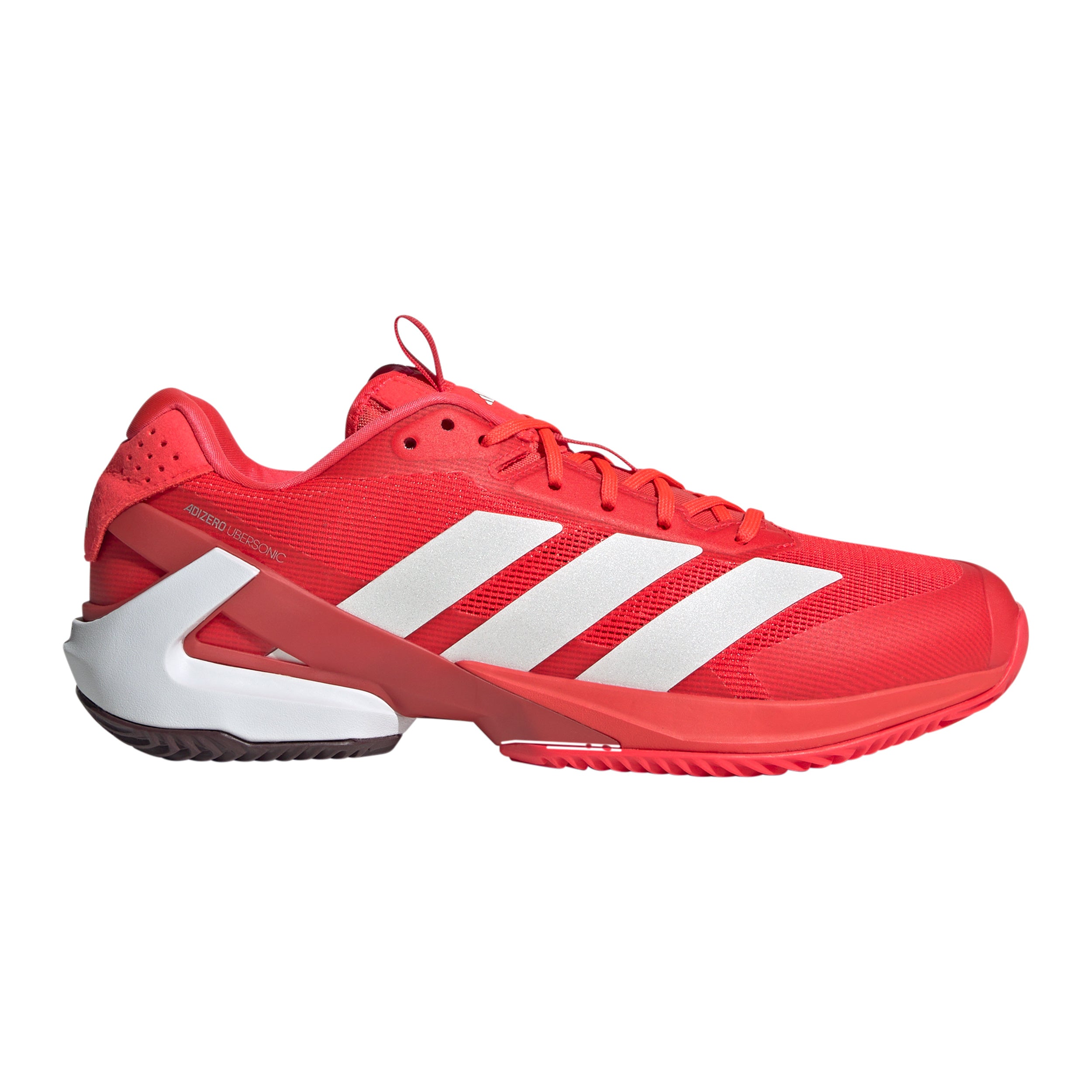 adidas adizero Ubersonic 5 Scarpa per terra rossa Uomini - rosso, bianco