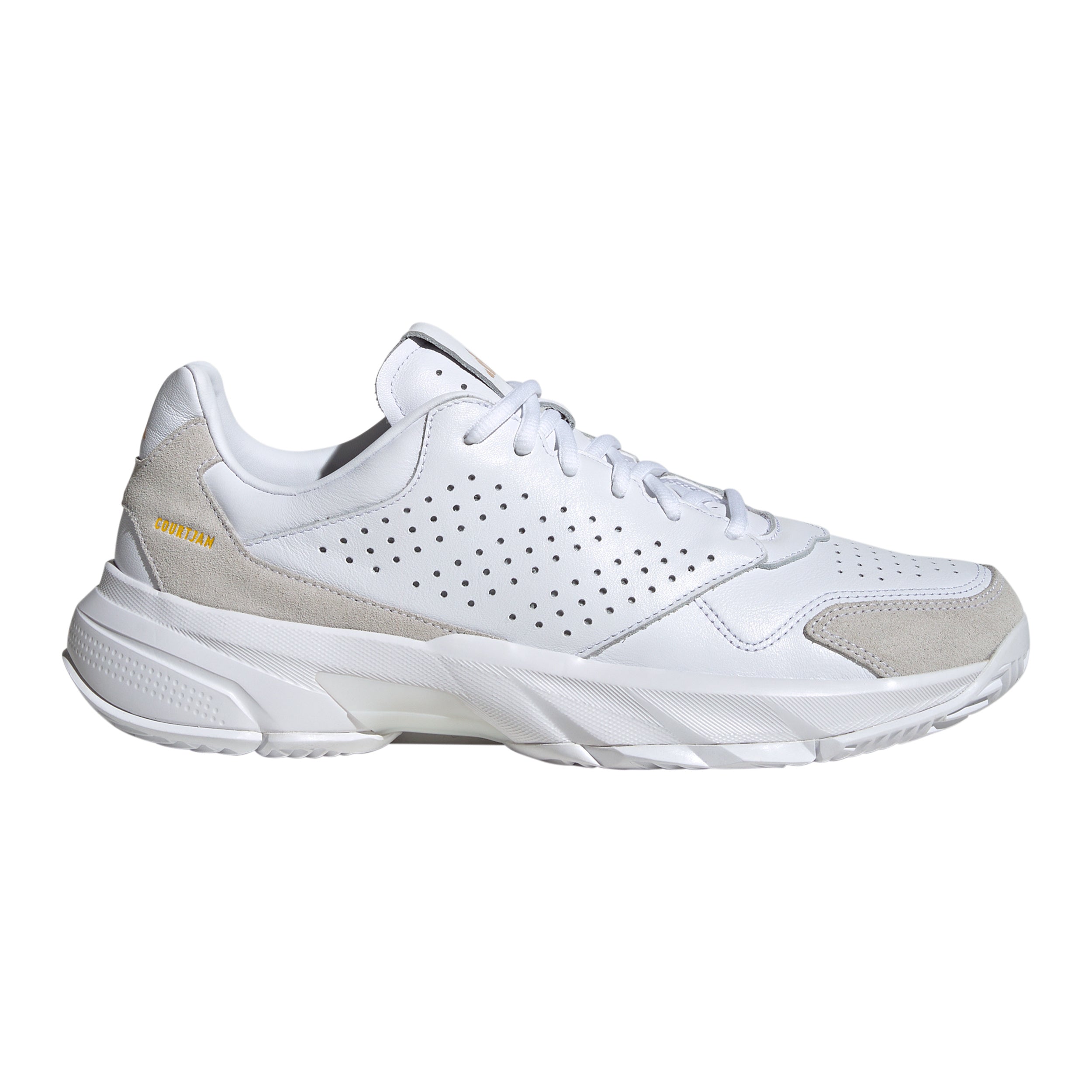 adidas CourtJam Control 3 Scarpa per tutte le superfici Uomini - bianco, beige