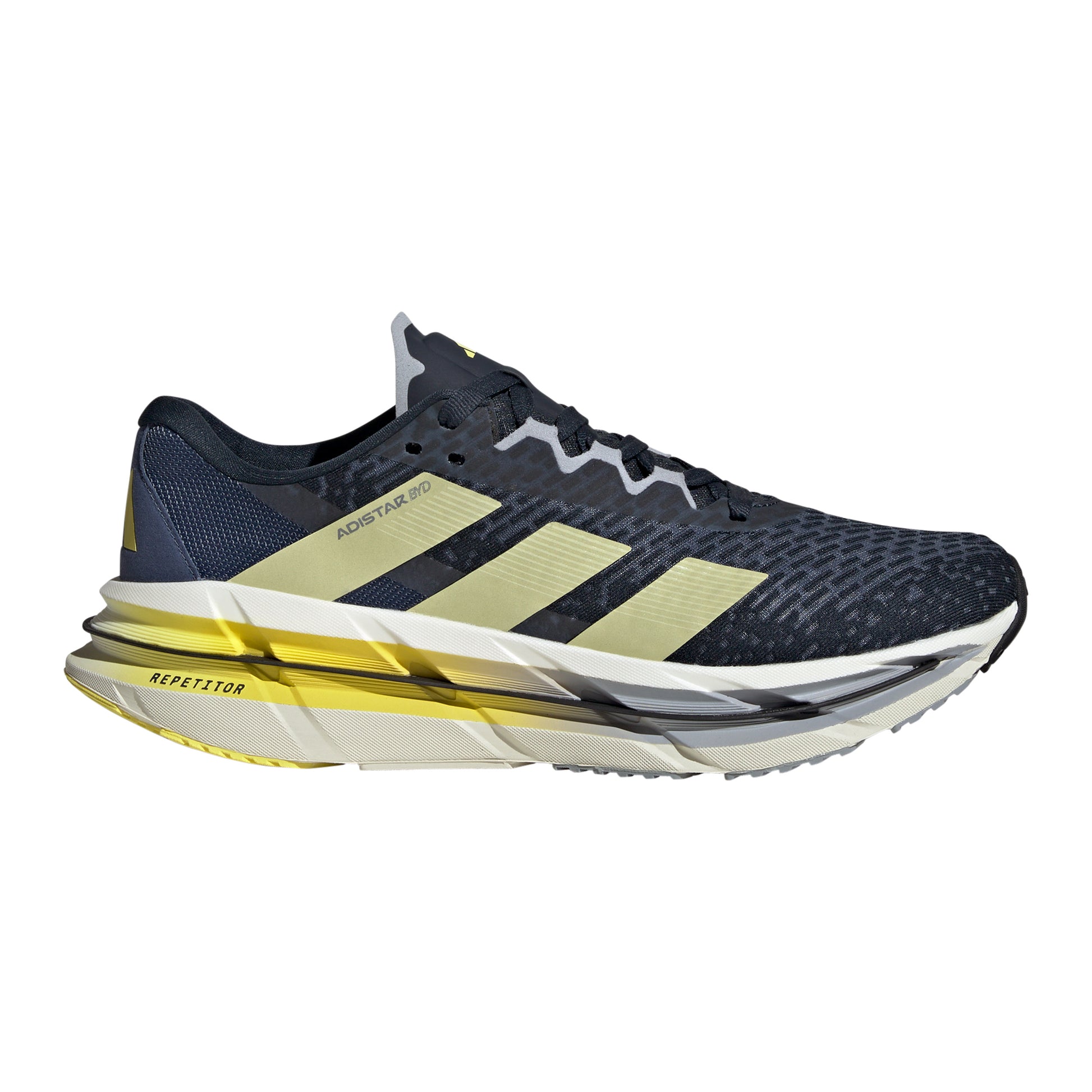 adidas Adistar BYD Scarpa stabile Uomini - blu scuro, giallo