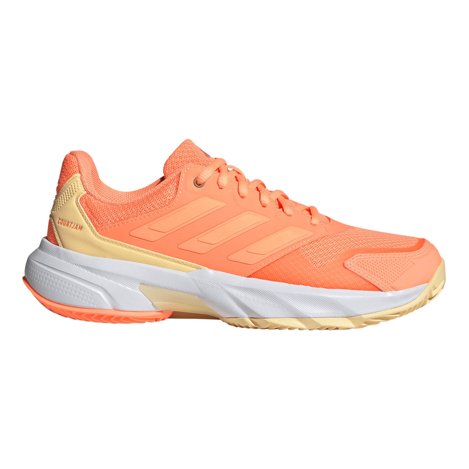 adidas CourtJam Control 3 Scarpa per terra rossa Donna - arancione, giallo