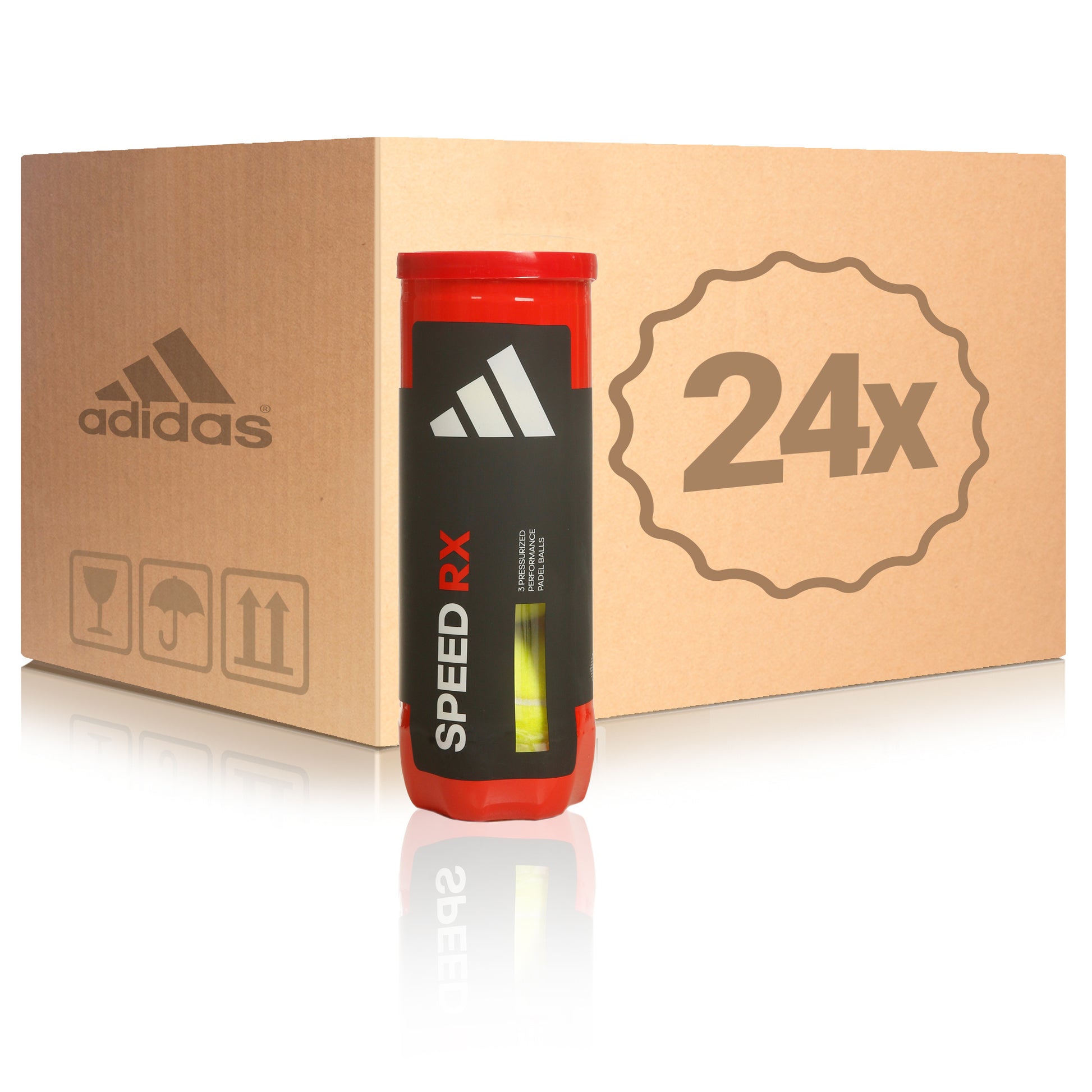 adidas 24 tubi da 3 Speed RX Nel cartone