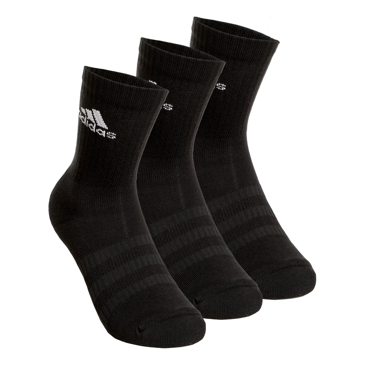 adidas Cush Crew Calzini sportivi Confezione da 3 Unisex - nero, bianco