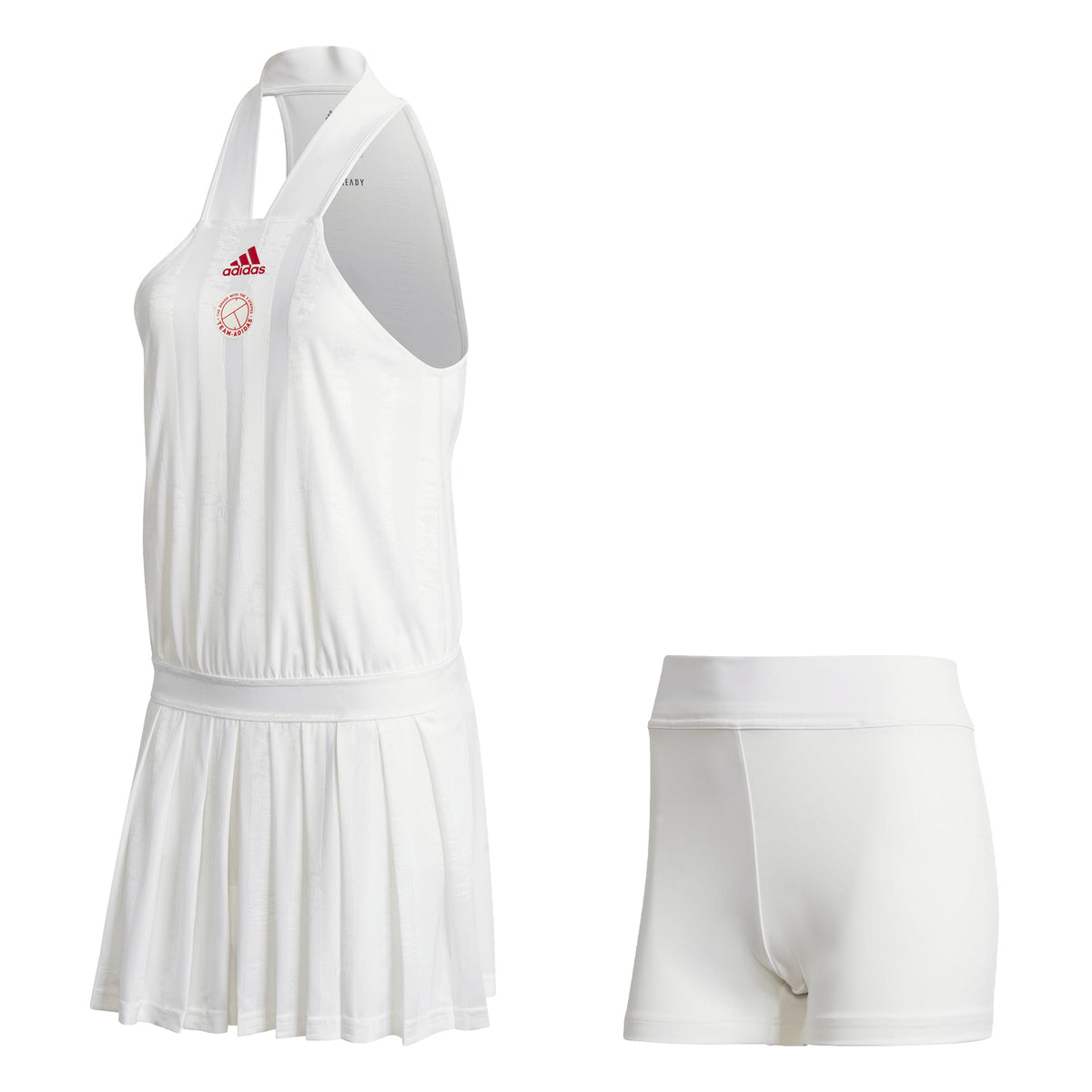 adidas All-in-One Abito Donna - bianco,