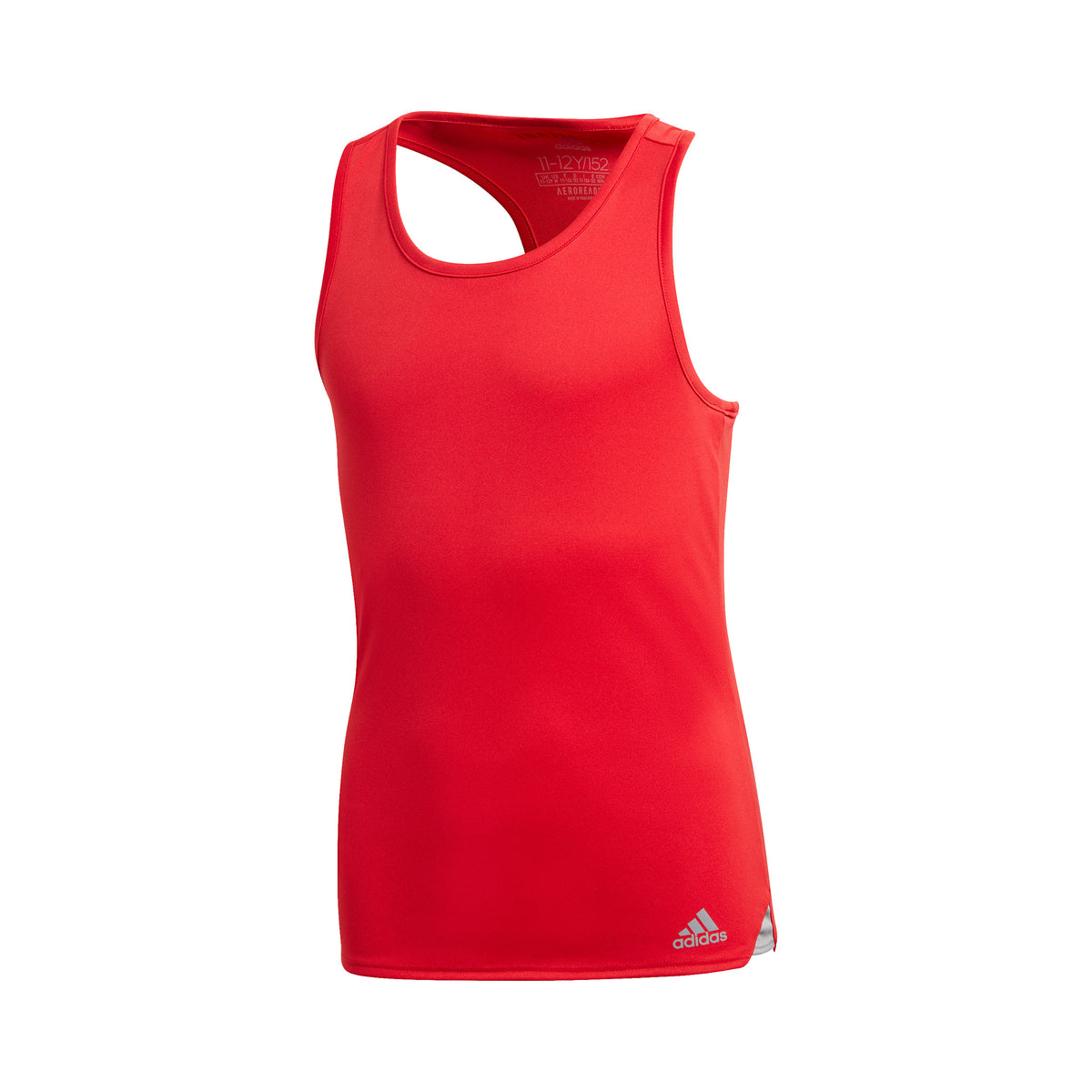 adidas Club Canottiera Ragazze - rosso, argento