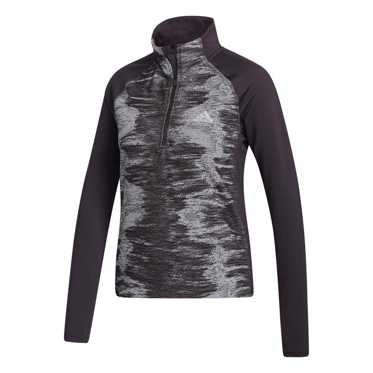 adidas A.Rdy 1/2 Zip Manica lunga Donna - nero, grigio