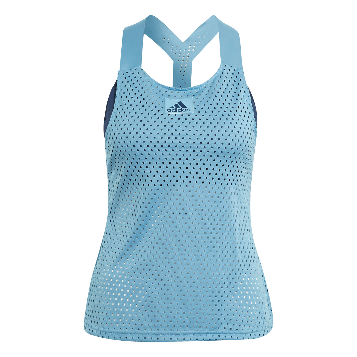 adidas Primeblue Y- Canottiera Donna - blu chiaro, blu scuro