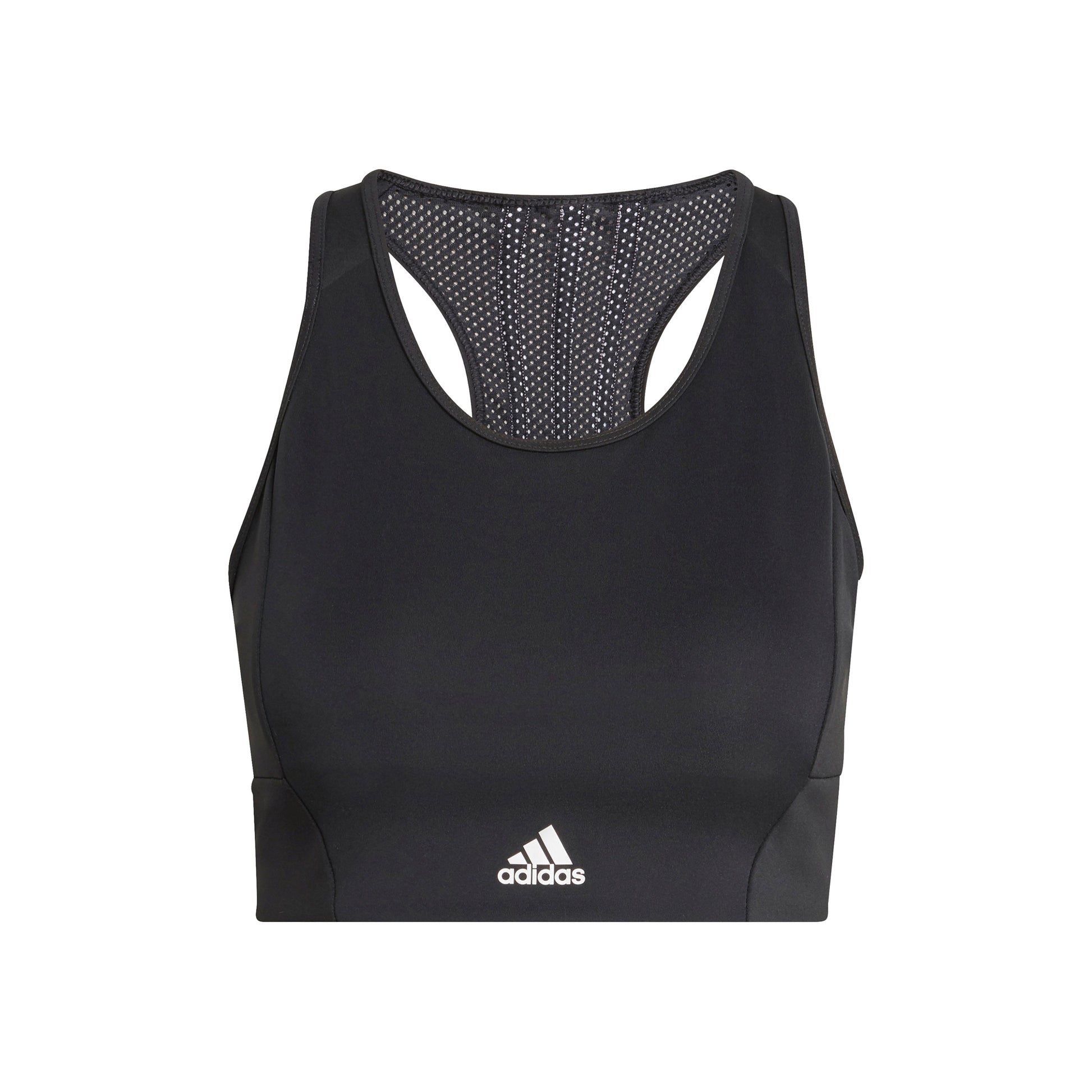 adidas 3Stripes Reggiseni sportivi Donna - nero, bianco