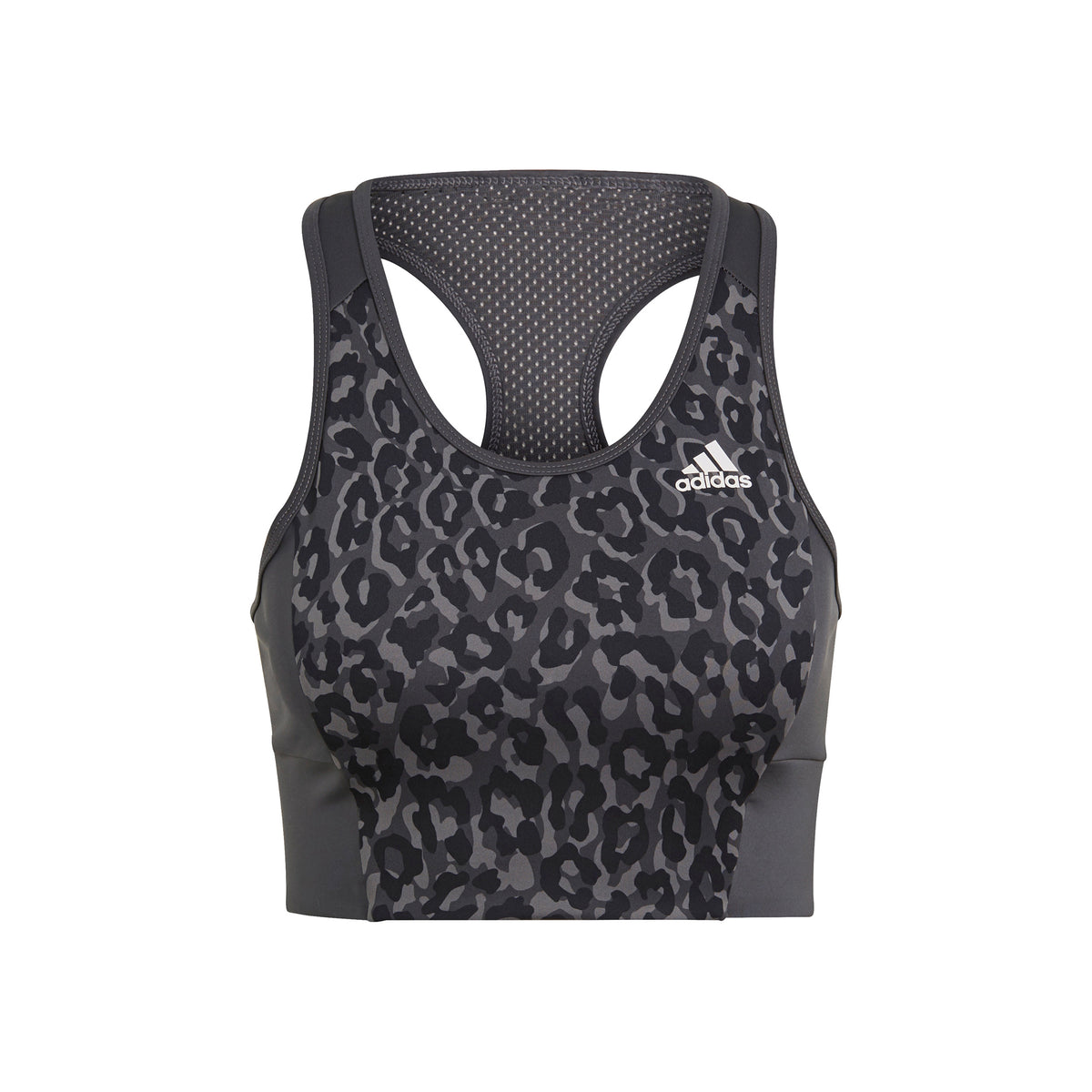 adidas Leo Reggiseni sportivi Donna - grigio scuro, nero