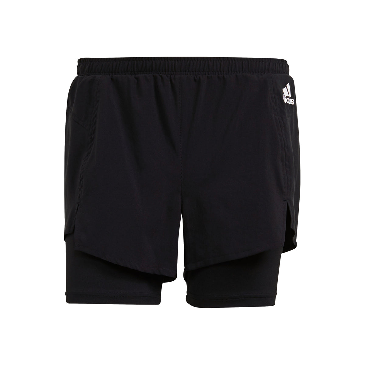 adidas 2in1 Pantaloncini Donna - nero, bianco