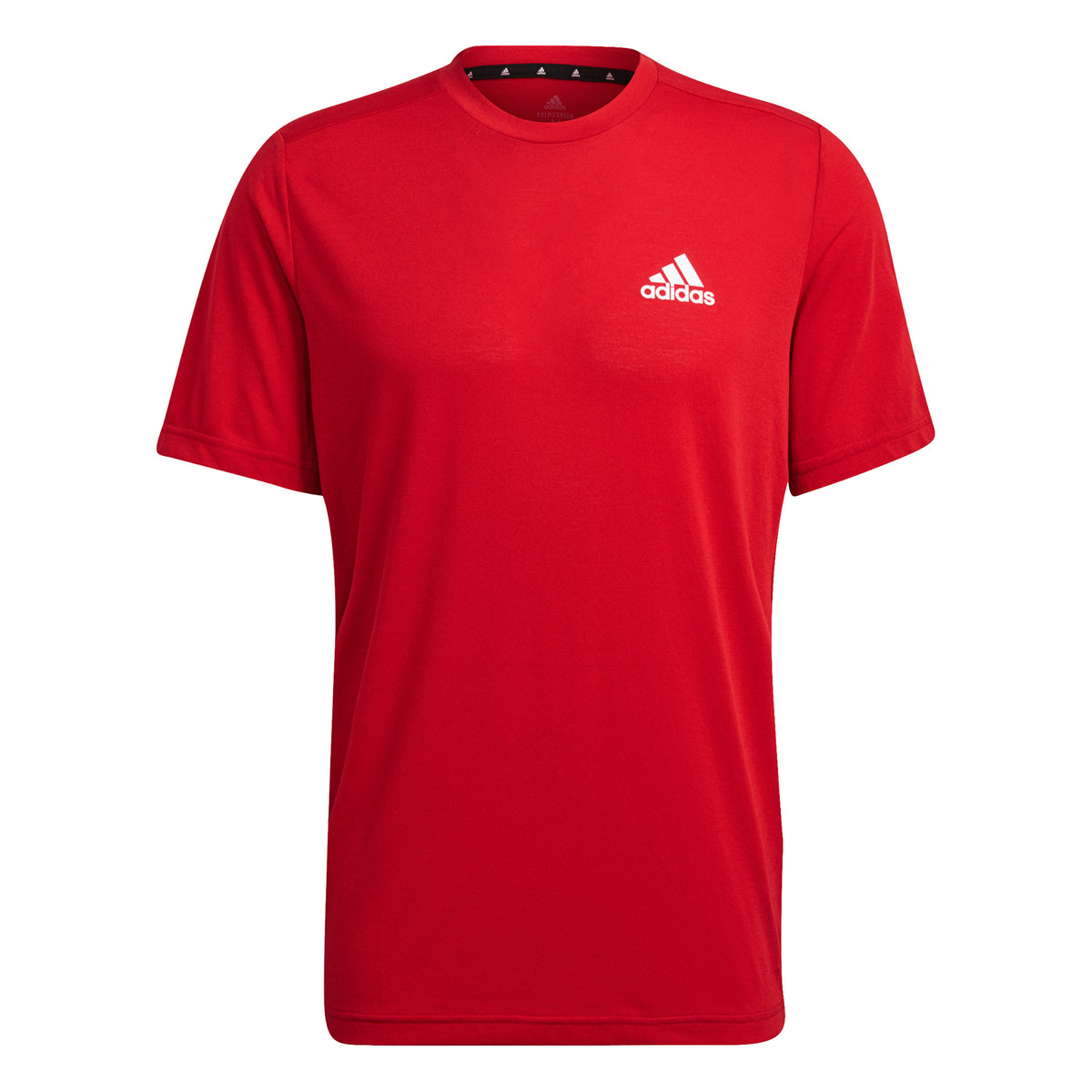 adidas AEROREADY Designed 2 Move Feelready Sport Maglietta Uomini - rosso, bianco