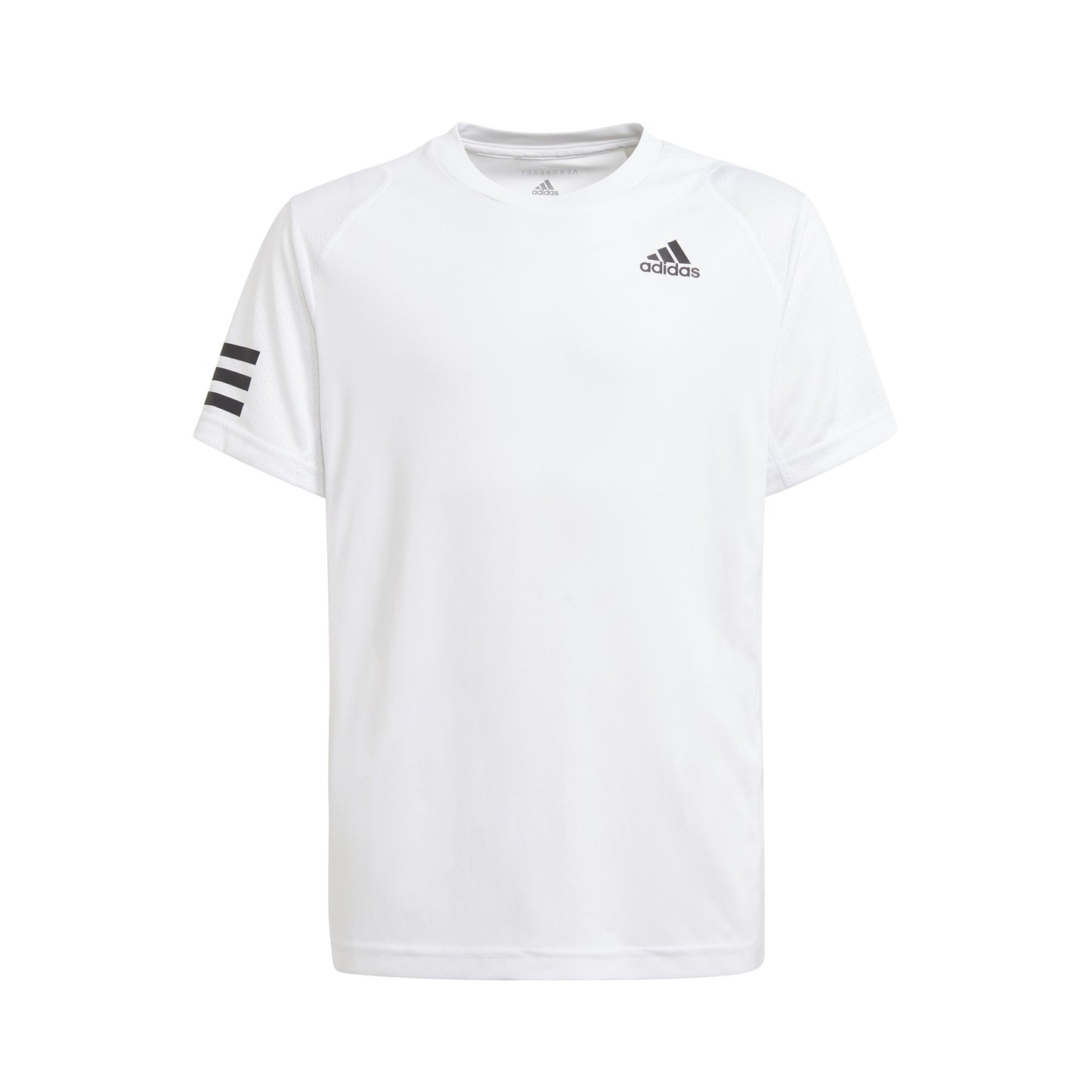 adidas Club 3 Stripes Maglietta Ragazzi - bianco, nero