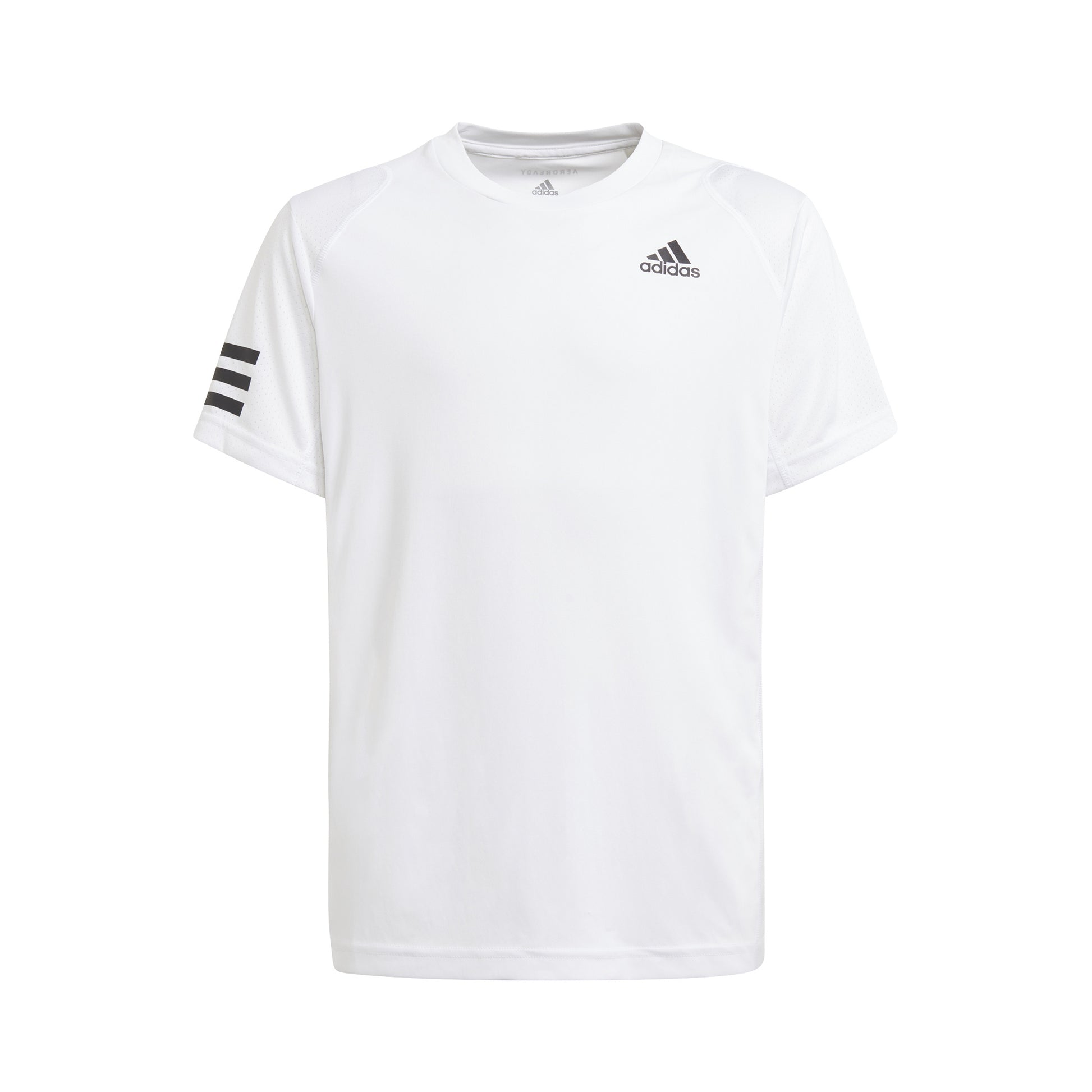 adidas Club 3 Stripes Maglietta Ragazzi - bianco, nero