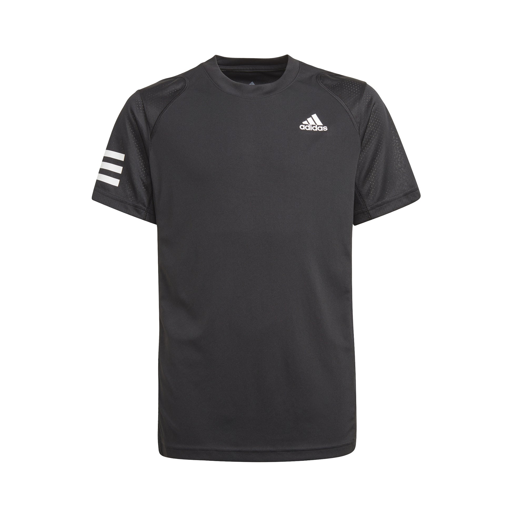 adidas Club 3 Stripes Maglietta Ragazzi - nero, bianco
