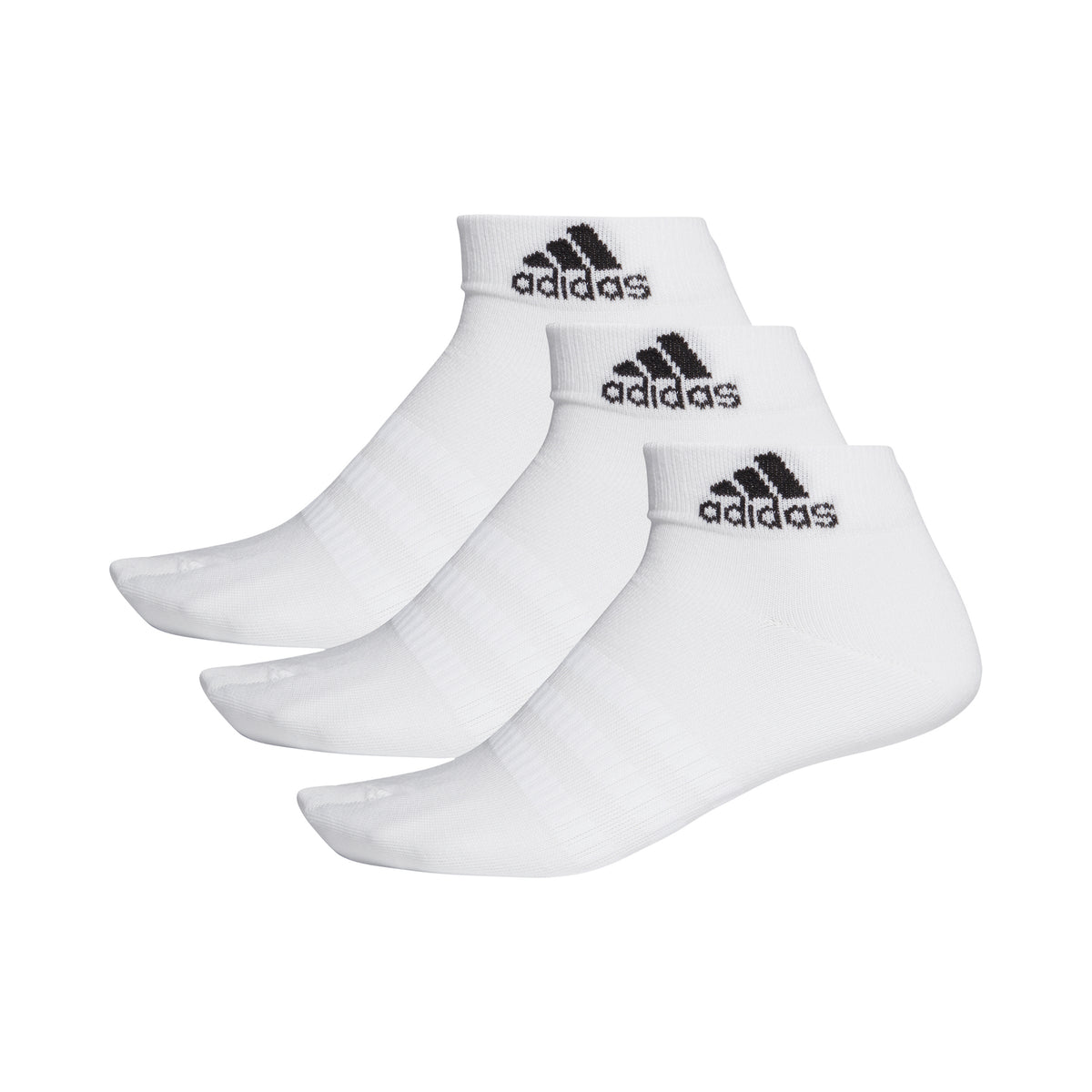 adidas Light Ankle Calzini sportivi Confezione da 3 Unisex - bianco, nero