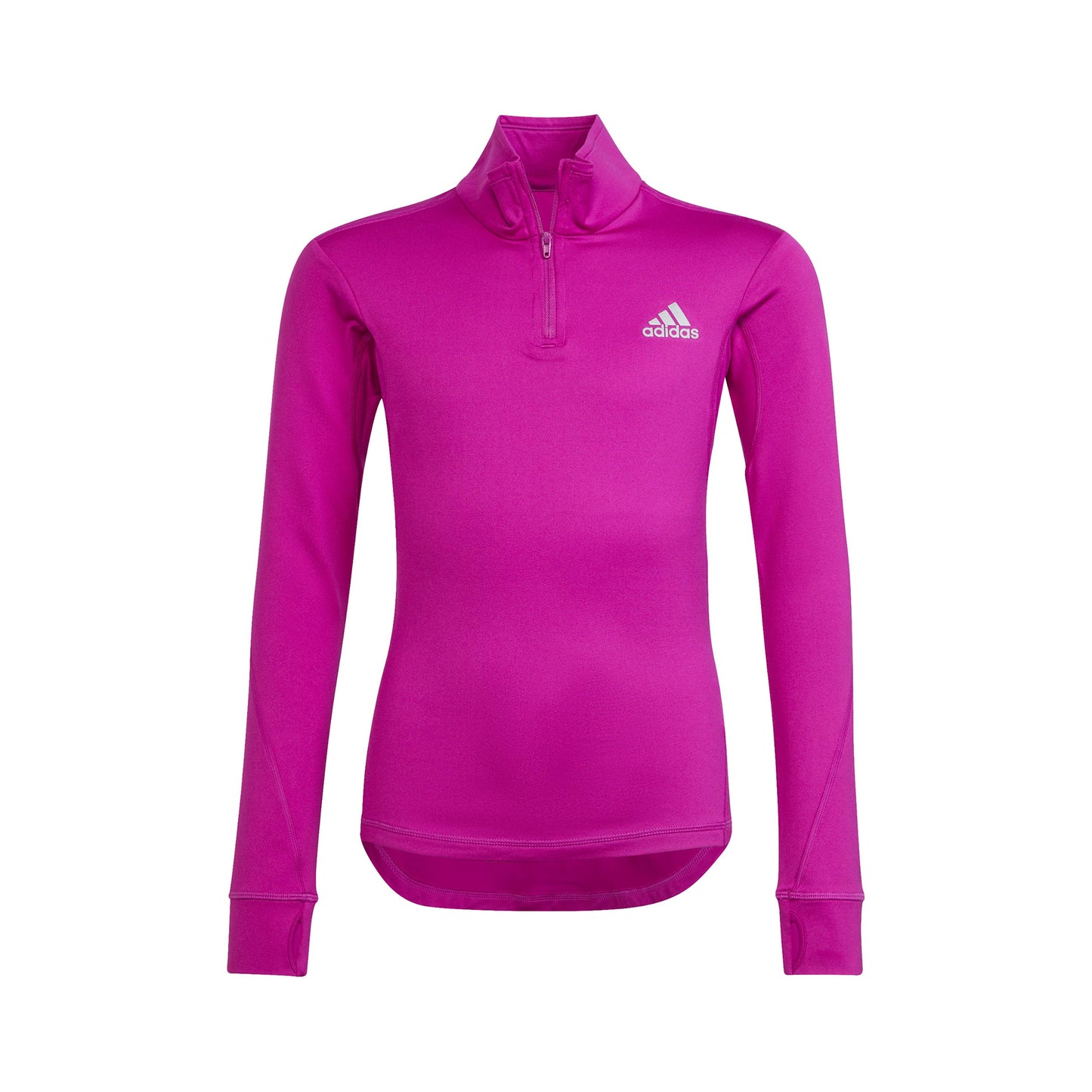 adidas Half-Zip Manica lunga Ragazze - rosa,