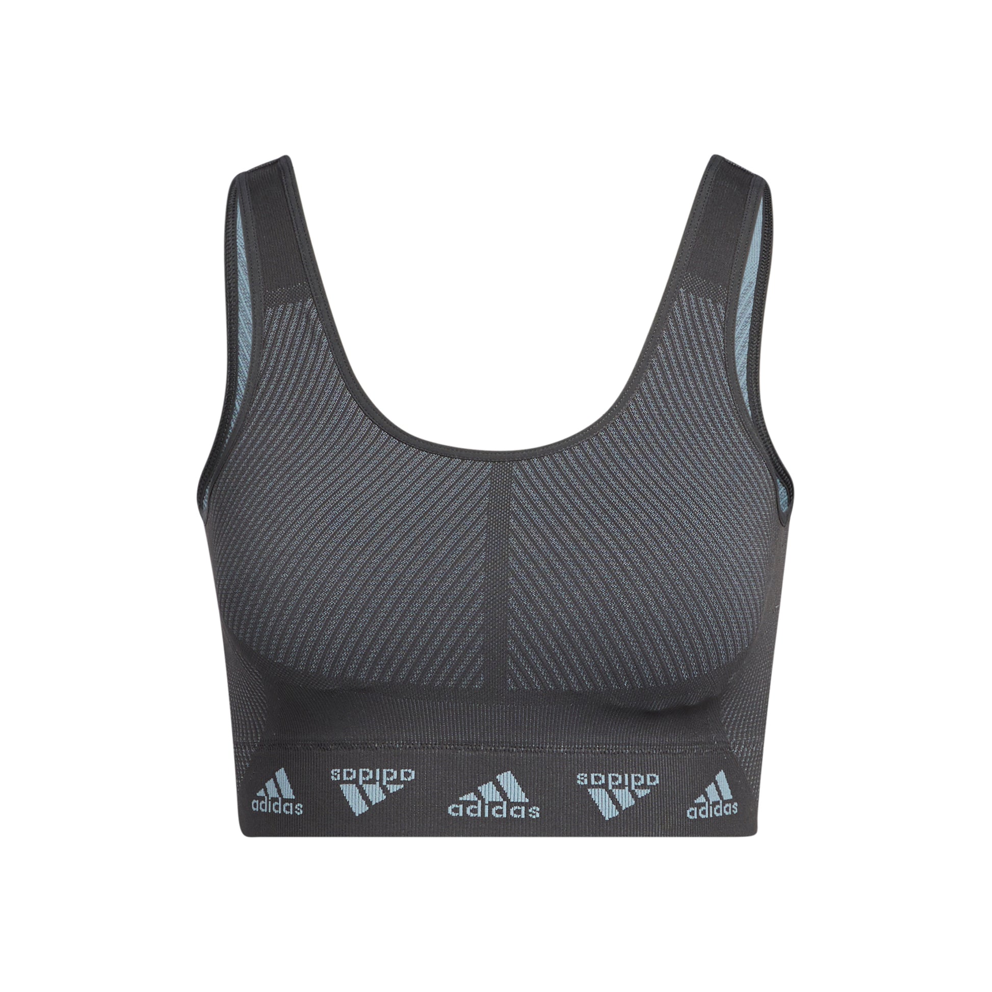 adidas Aeroknit Reggiseni sportivi Donna - grigio scuro