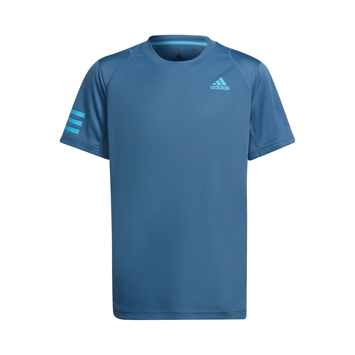 adidas Club 3 Stripes Maglietta Ragazzi - blu,