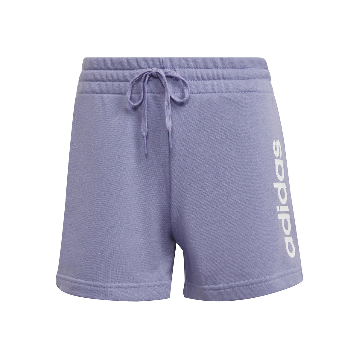adidas Linear French Terry Pantaloncini Donna - viola, bianco