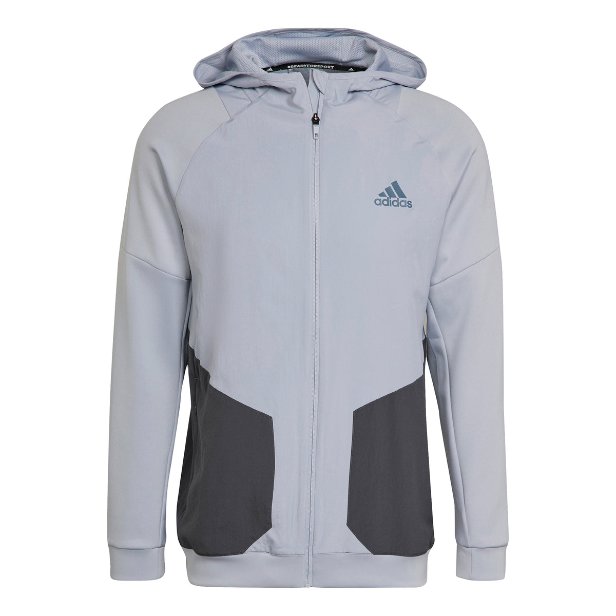 adidas Training Felpa Uomini - argento, grigio