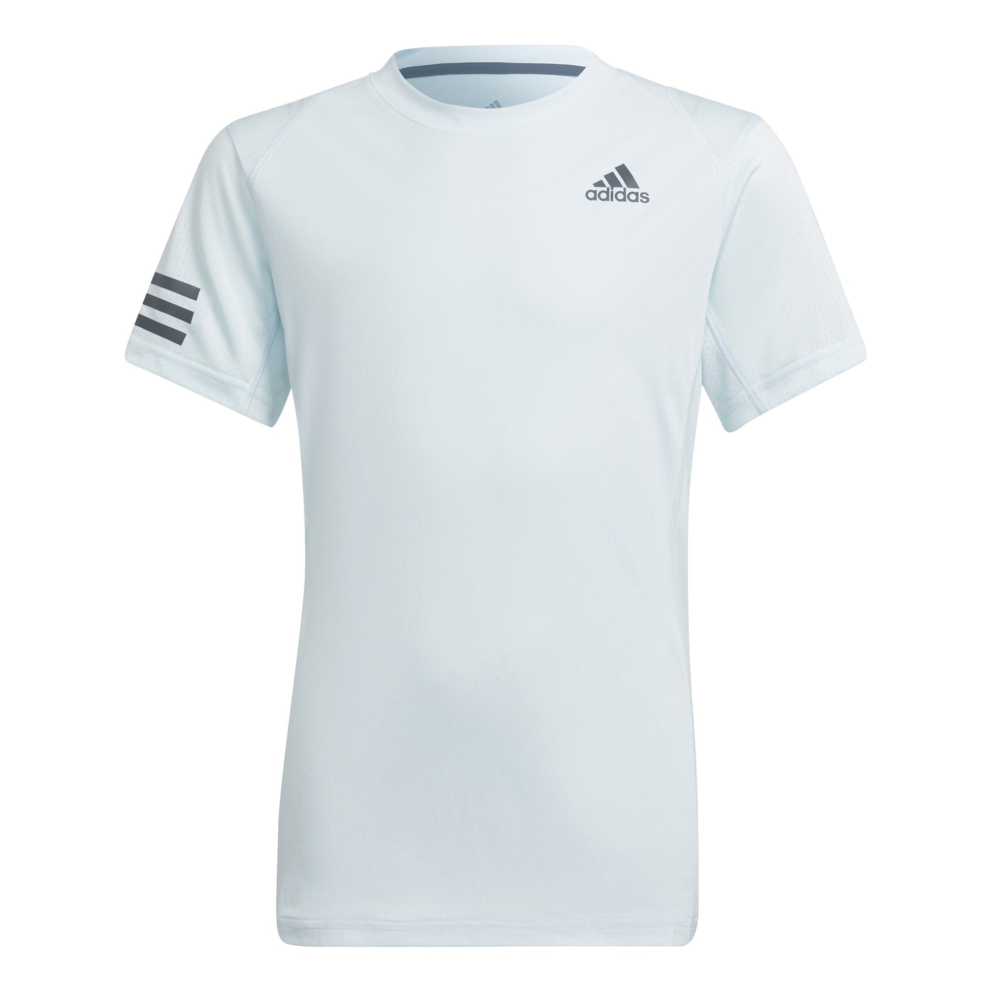 adidas Club 3 Stripes Maglietta Ragazzi - blu chiaro,
