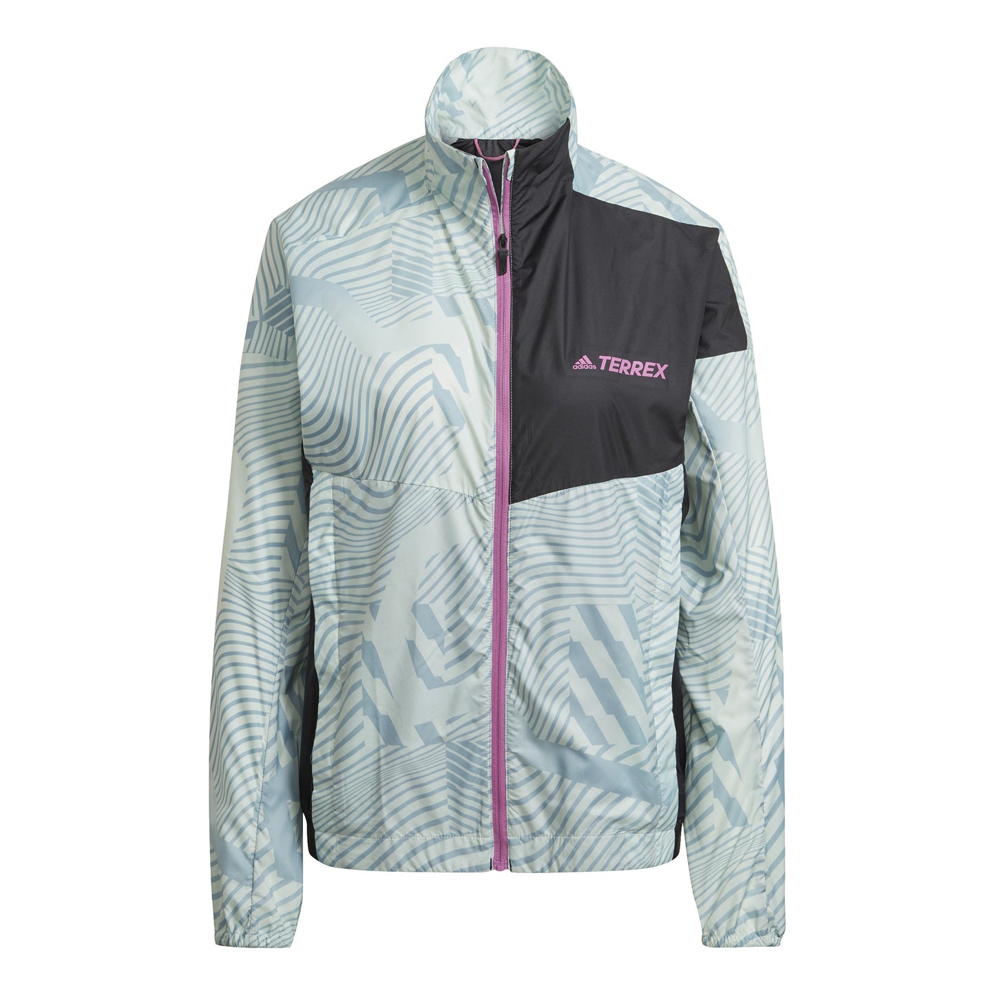 adidas Trail Wind Giacca Da Corsa Donna-Multicolore