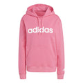 Linear French Terry Felpa con cappuccio Donna - rosa, bianco