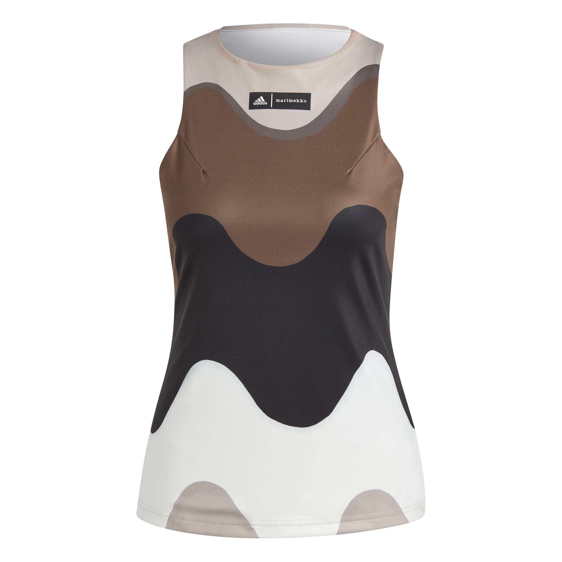 adidas Marimekko Canottiera Donna-Nero,Multicolore