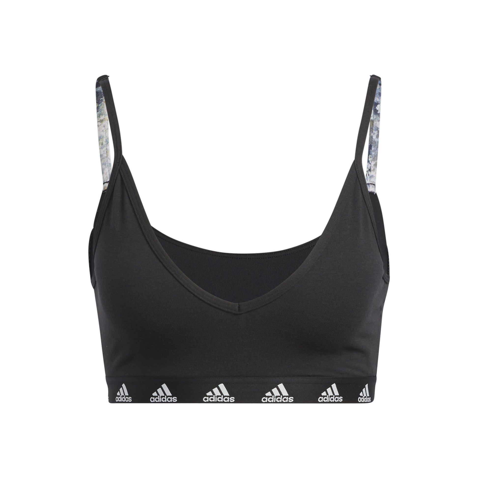 adidas Purebare Light Support Reggiseni sportivi Donna - nero, bianco