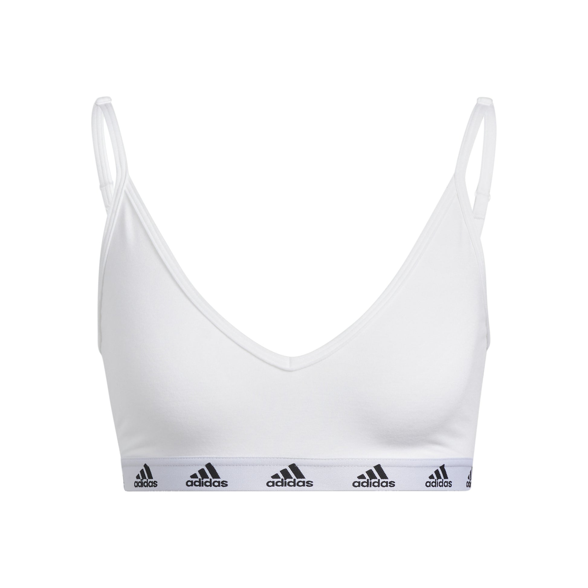 adidas Purebare Light Support Reggiseni sportivi Donna - bianco, nero