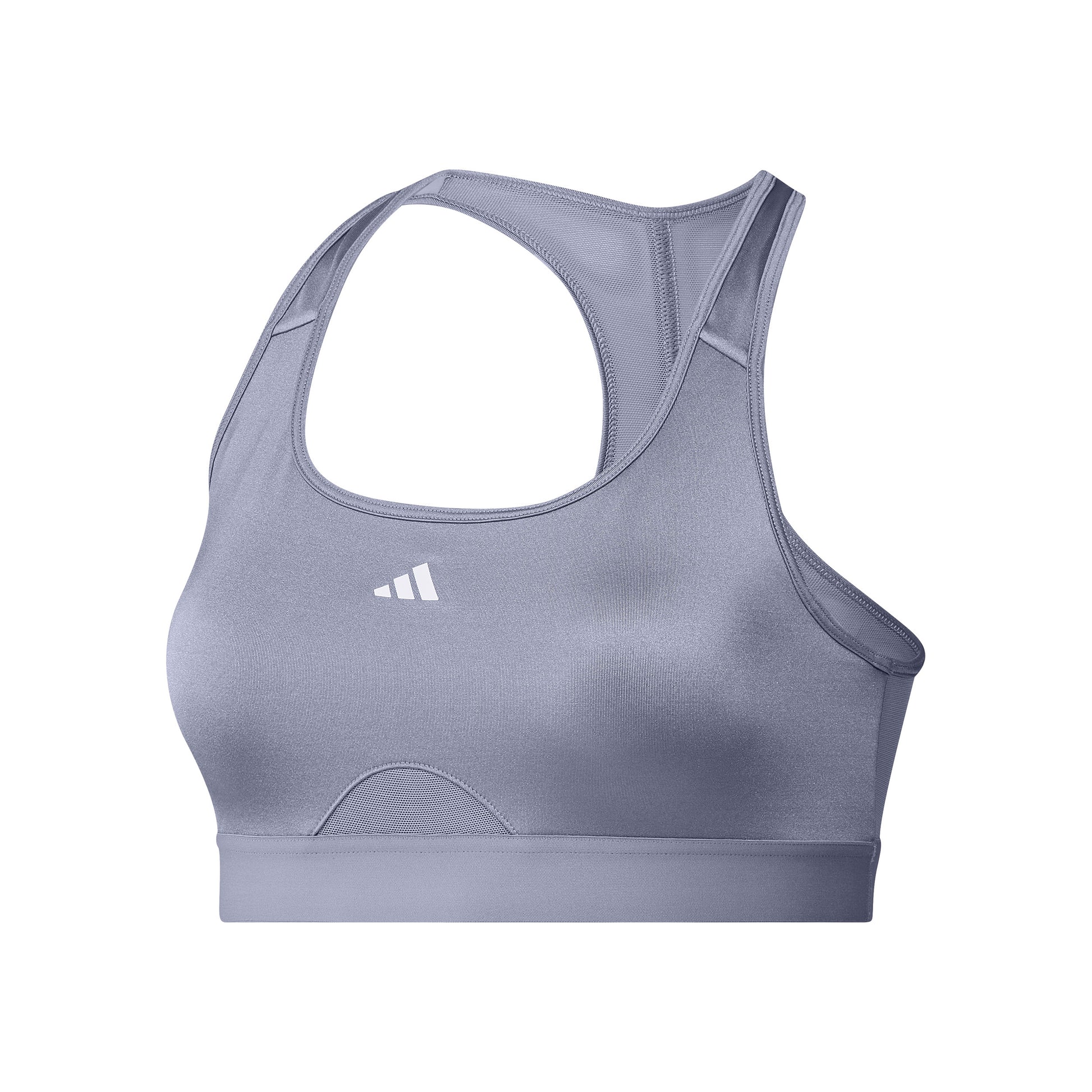 adidas PowerReact Training Medium Support Reggiseni sportivi Donna - argento