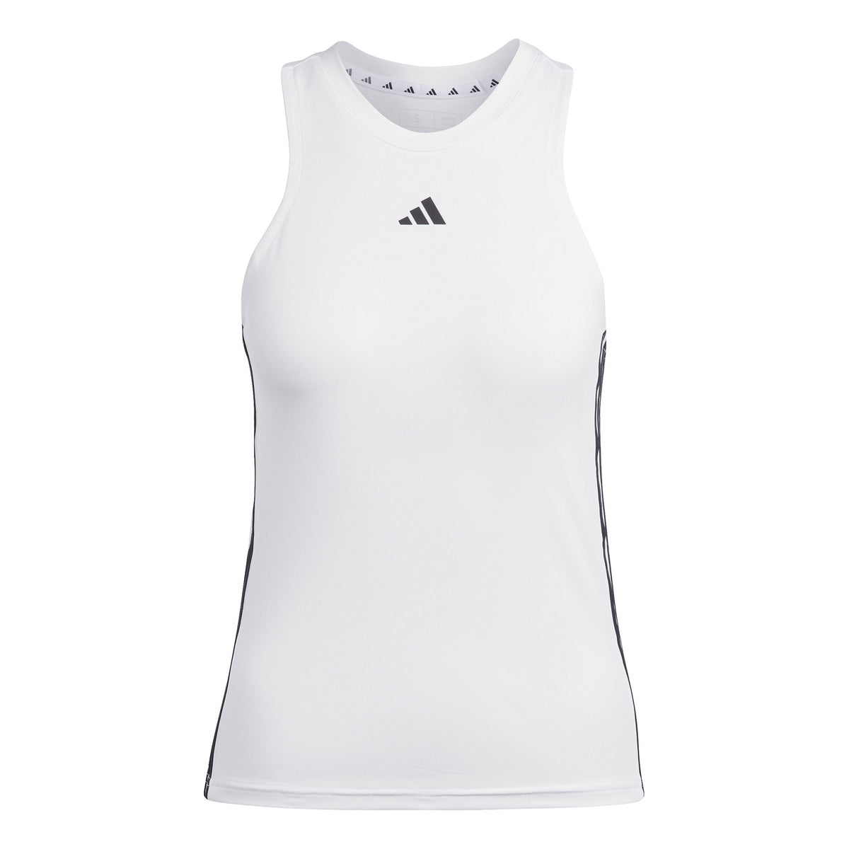 adidas AEROREADY Train Regular 3-Stripes Canottiera Donna - bianco, nero