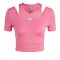 HIIT AEROREADY Crop Training Maglietta Donna - rosa,