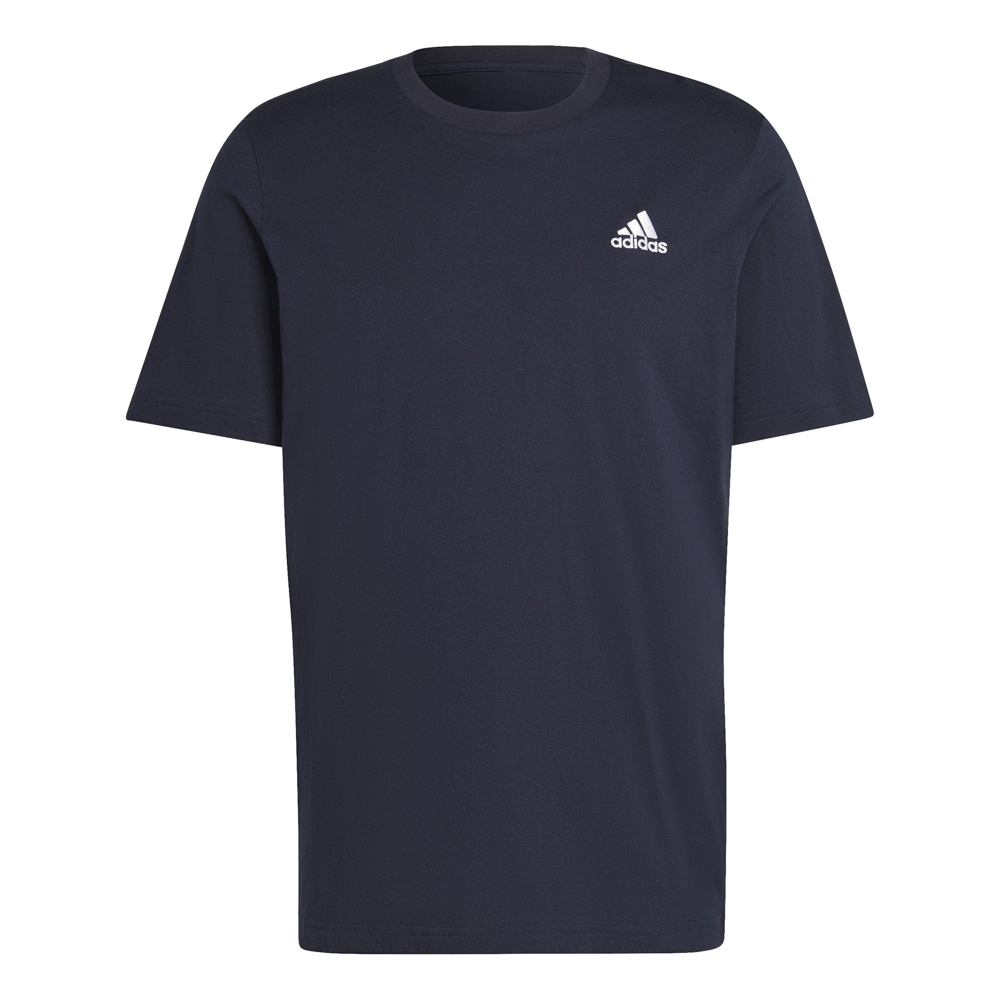 adidas Essentials Single Jersey Embroidered Small Logo Maglietta Uomini-Blu Scuro